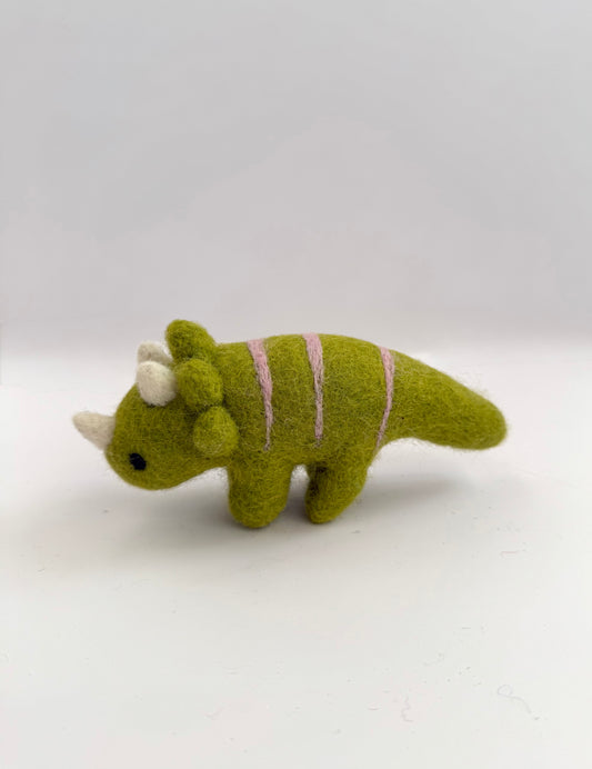 Green Triceratops