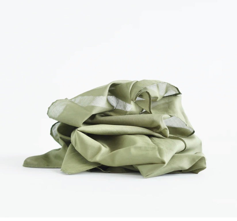 Olive Green cloth 90-90cm - Laura's play cotton