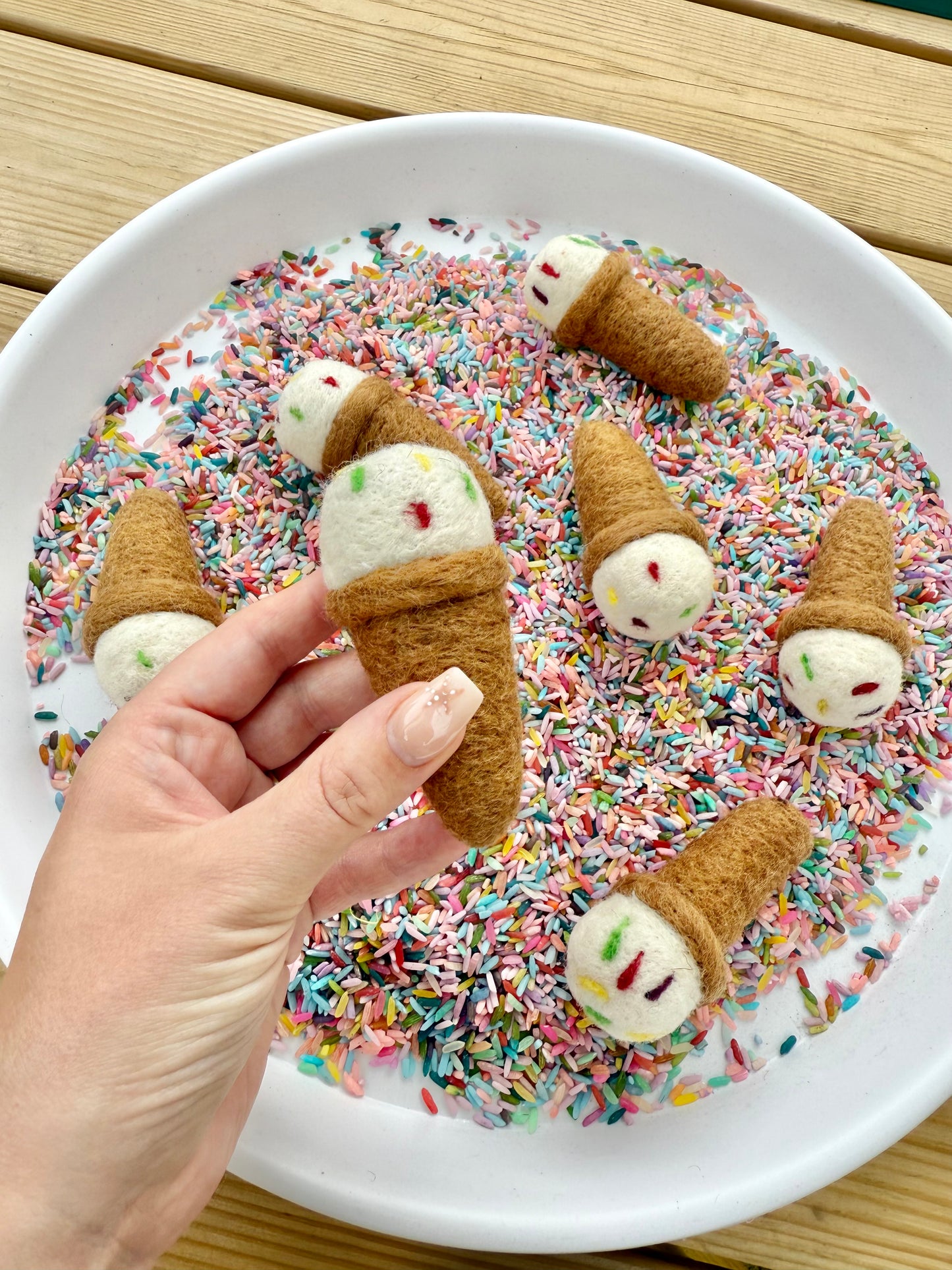 Mini Ice cream loose parts