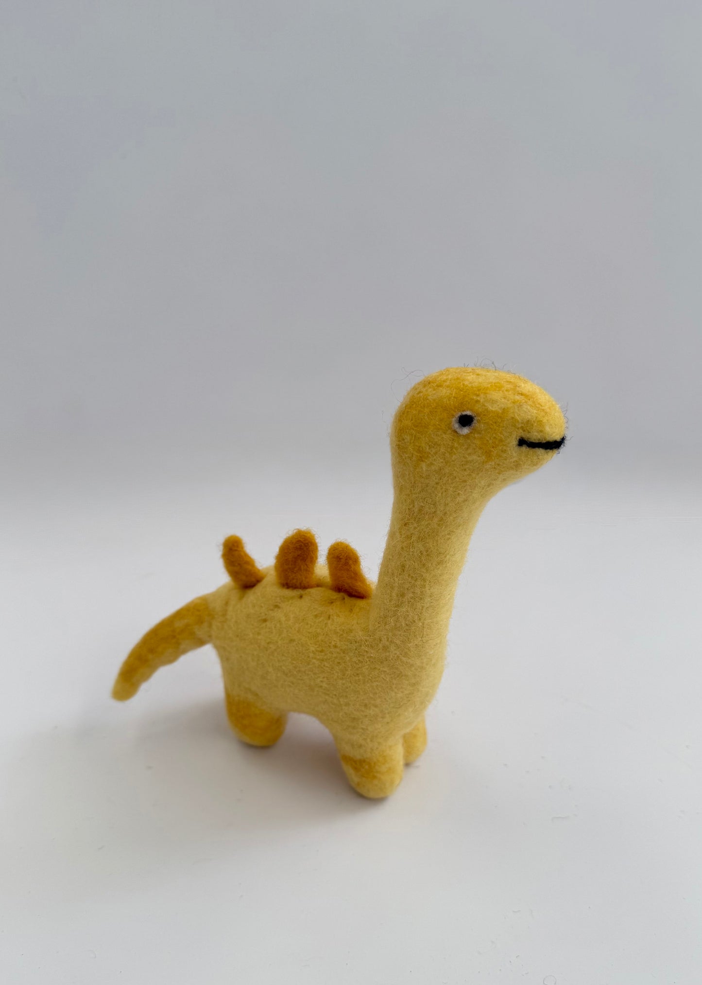 Felt spiked yellow Dino