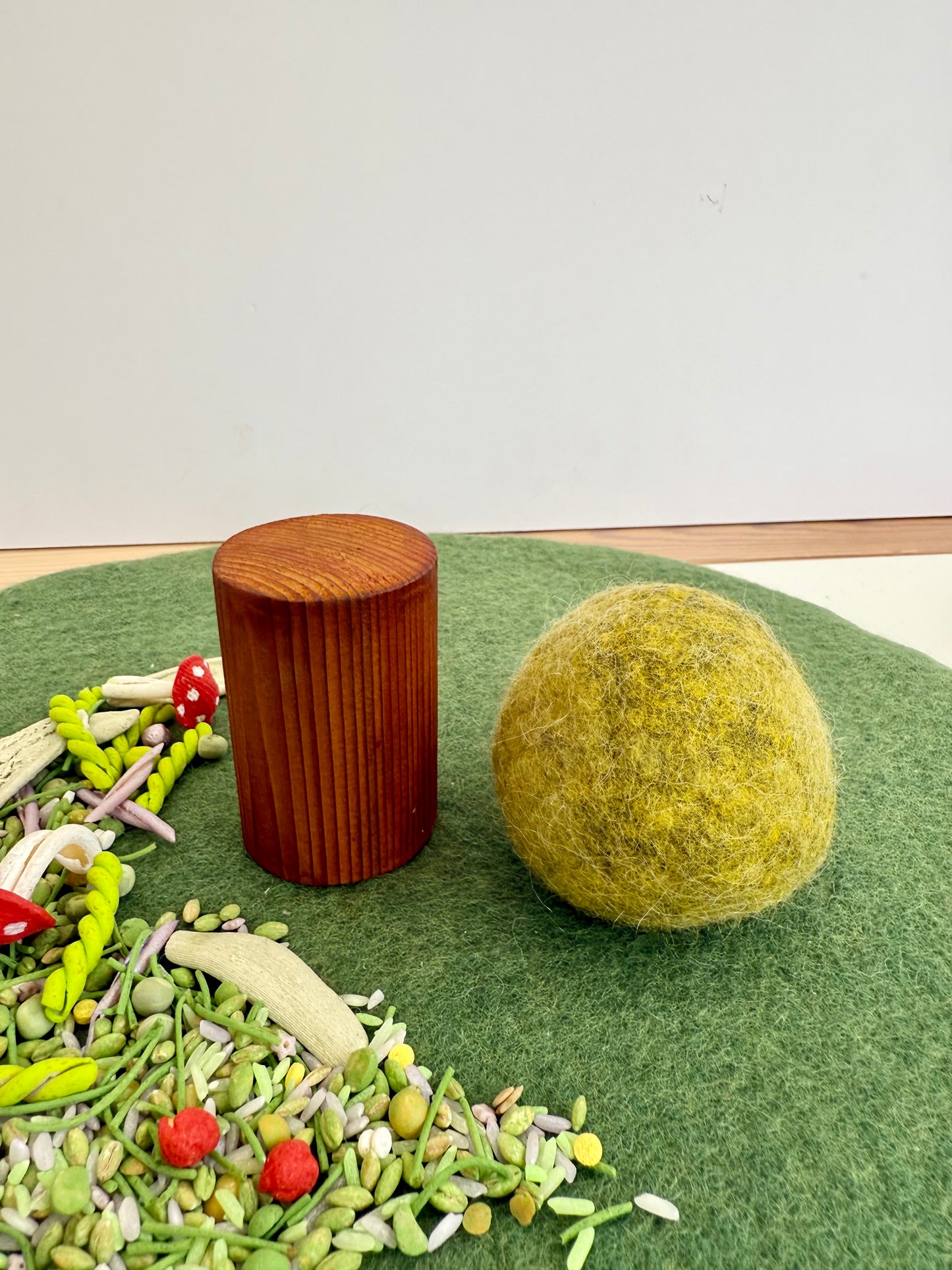 Hand made felt tree #5 - Small trunk