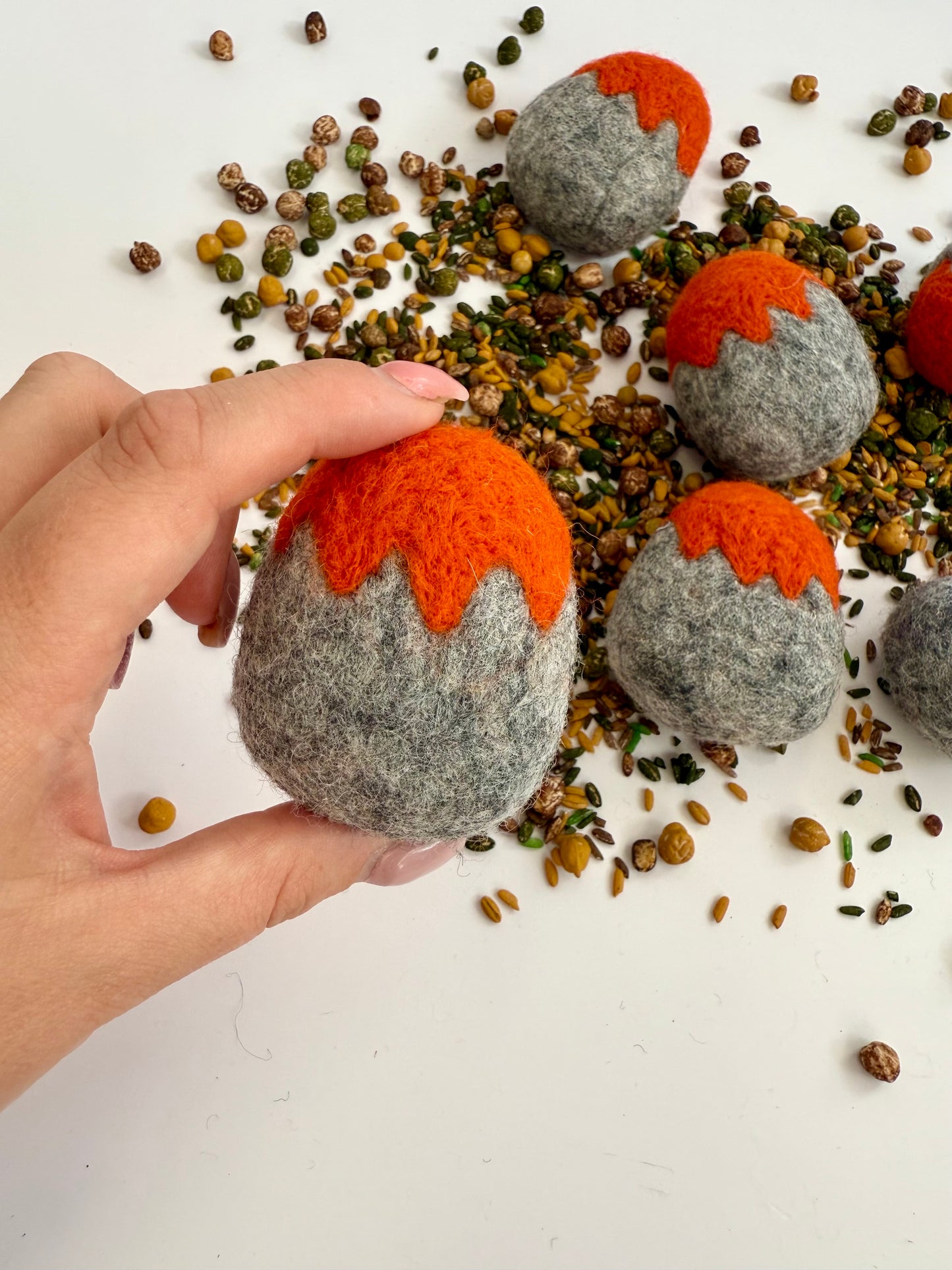 Volcano loose parts
