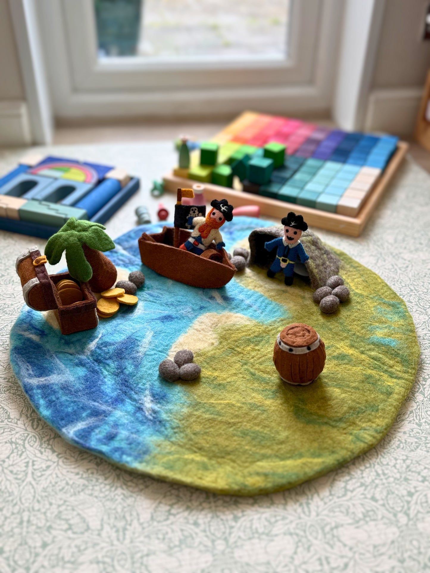 Pirate play mat Sub box