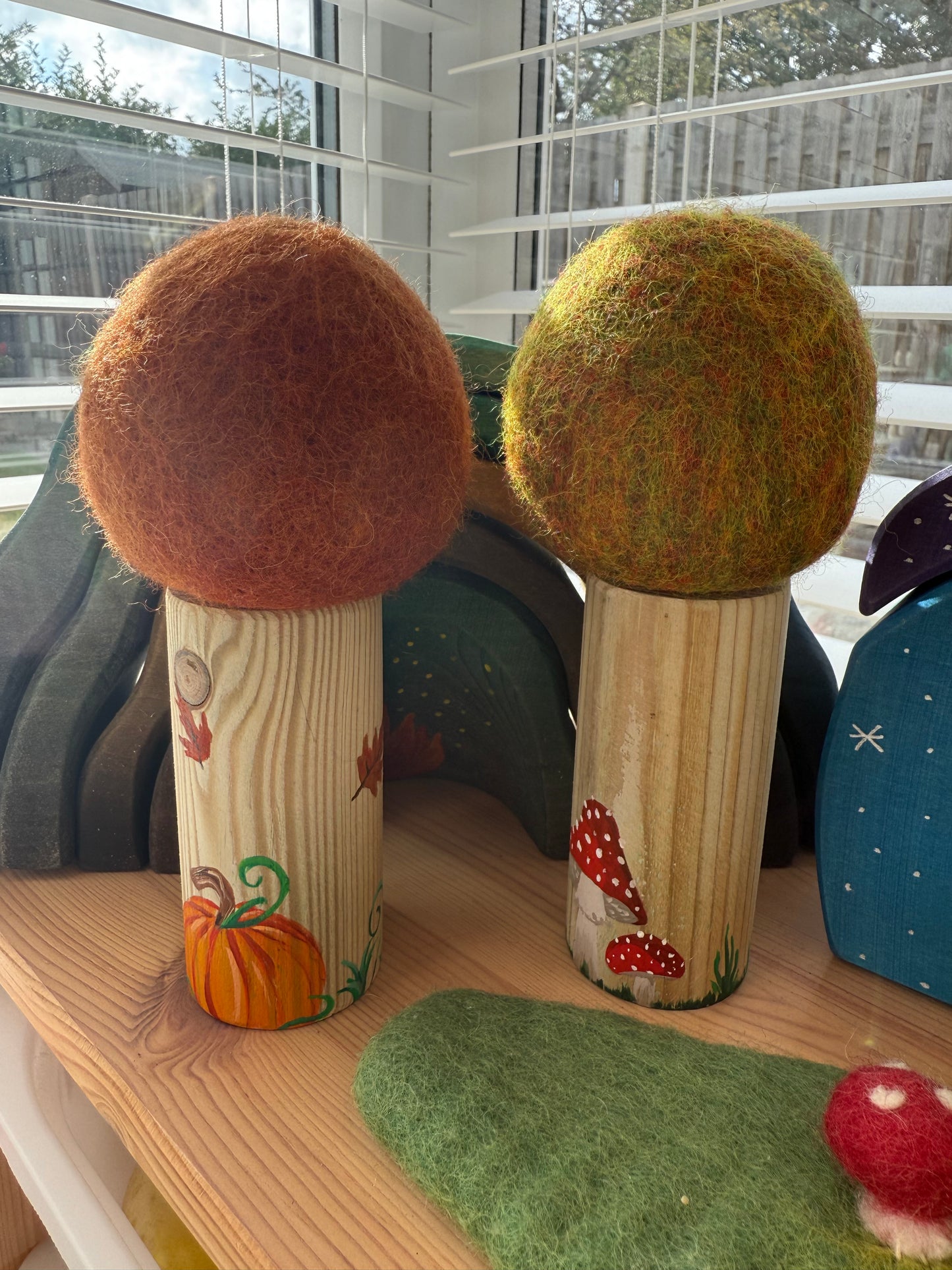 CUSTOM detailed felt tree