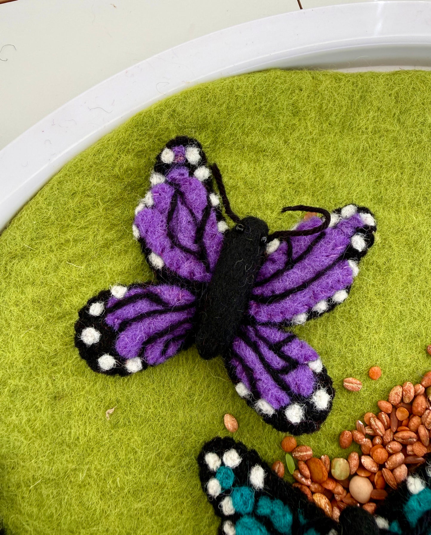 Felt butterfly
