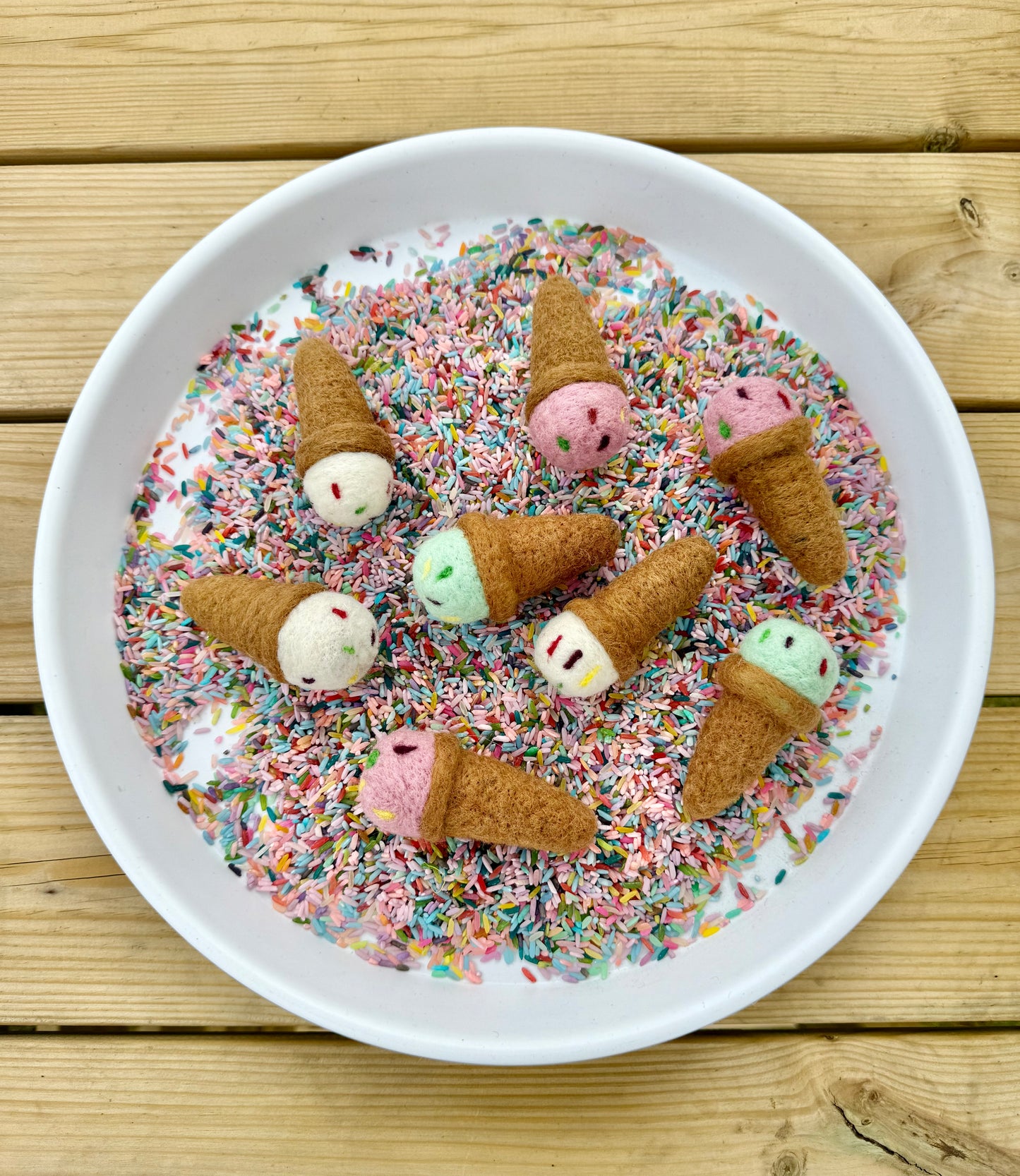 Mini Ice cream loose parts