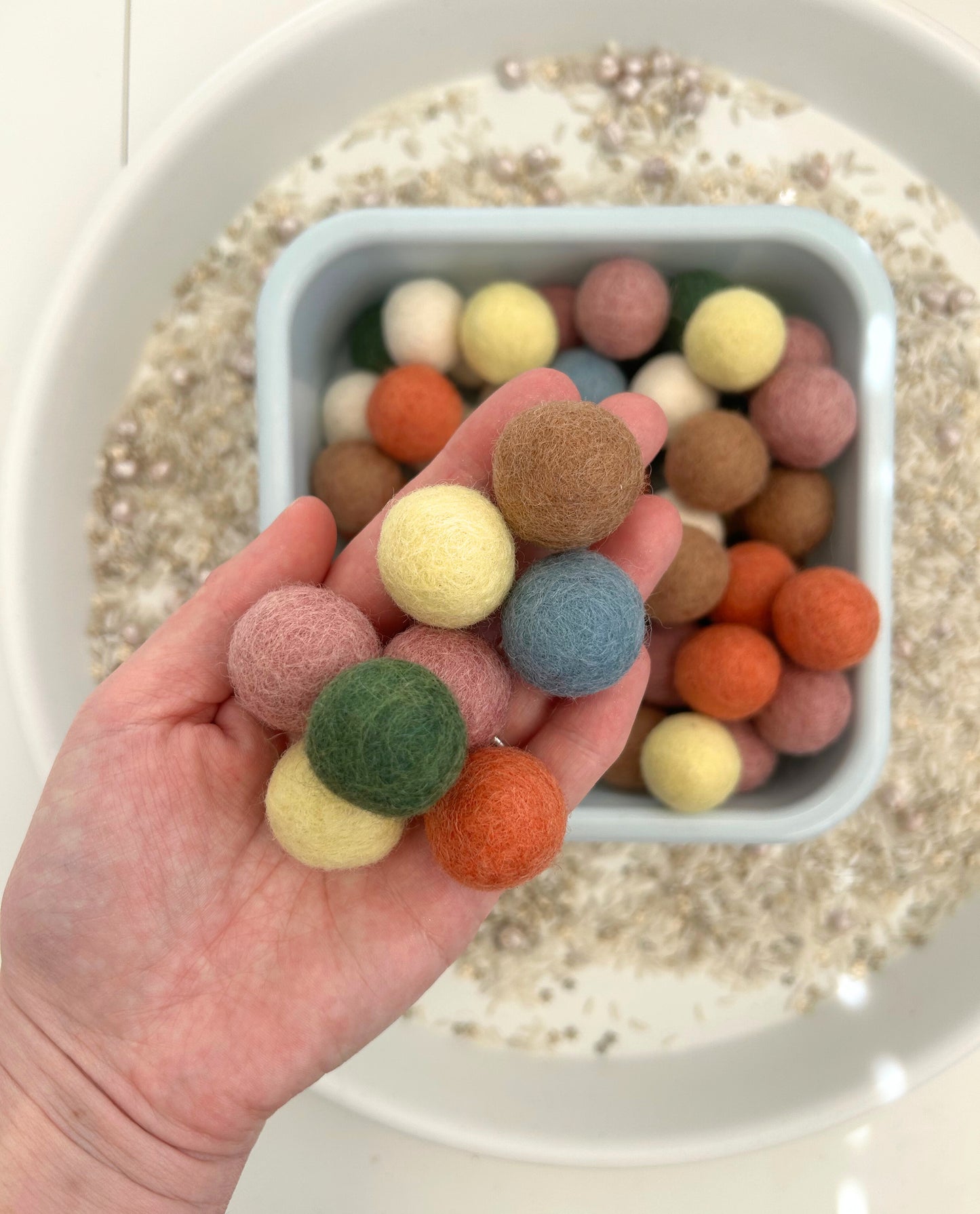 Felt balls pack of 70