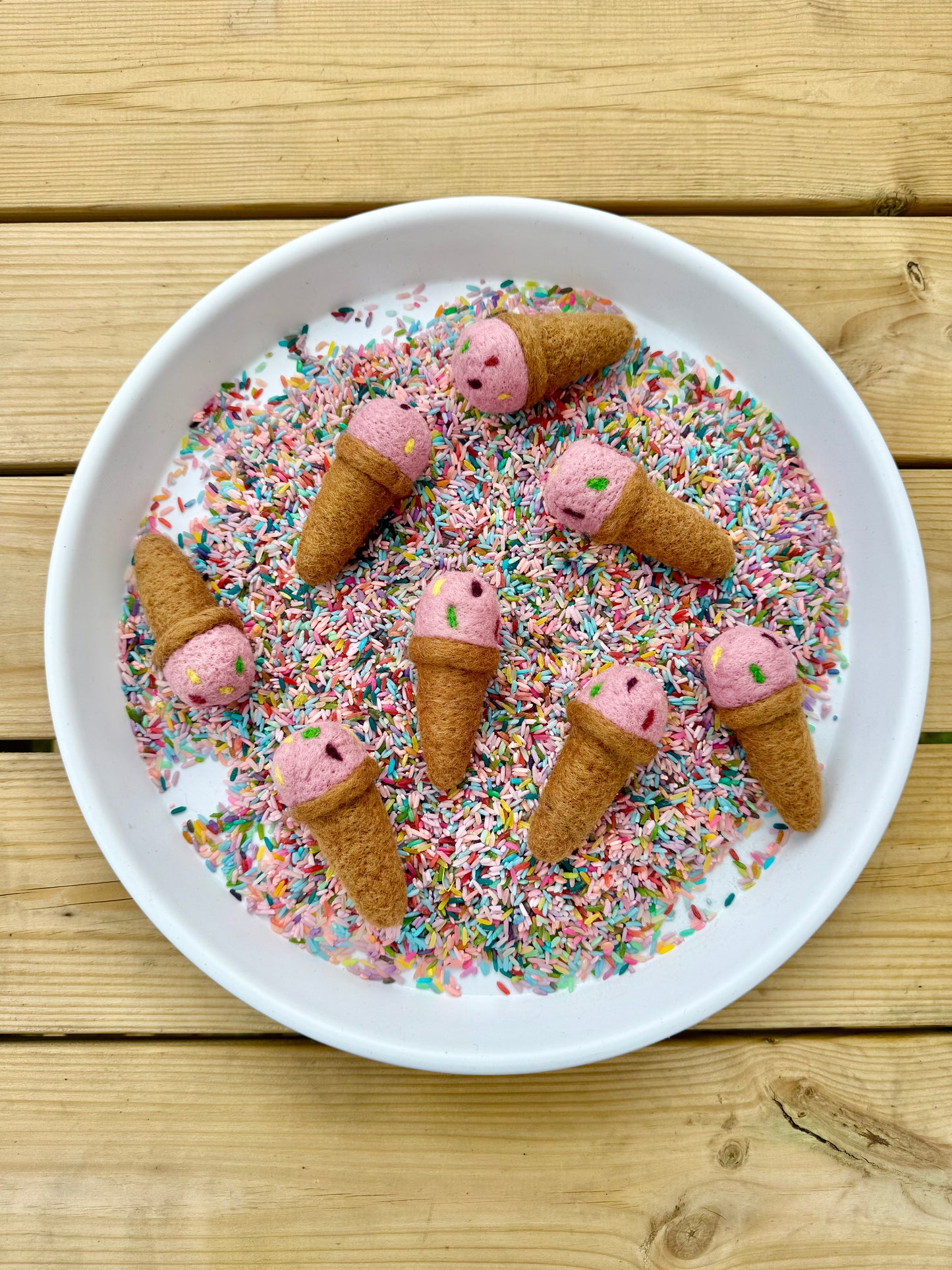 Mini Ice cream loose parts