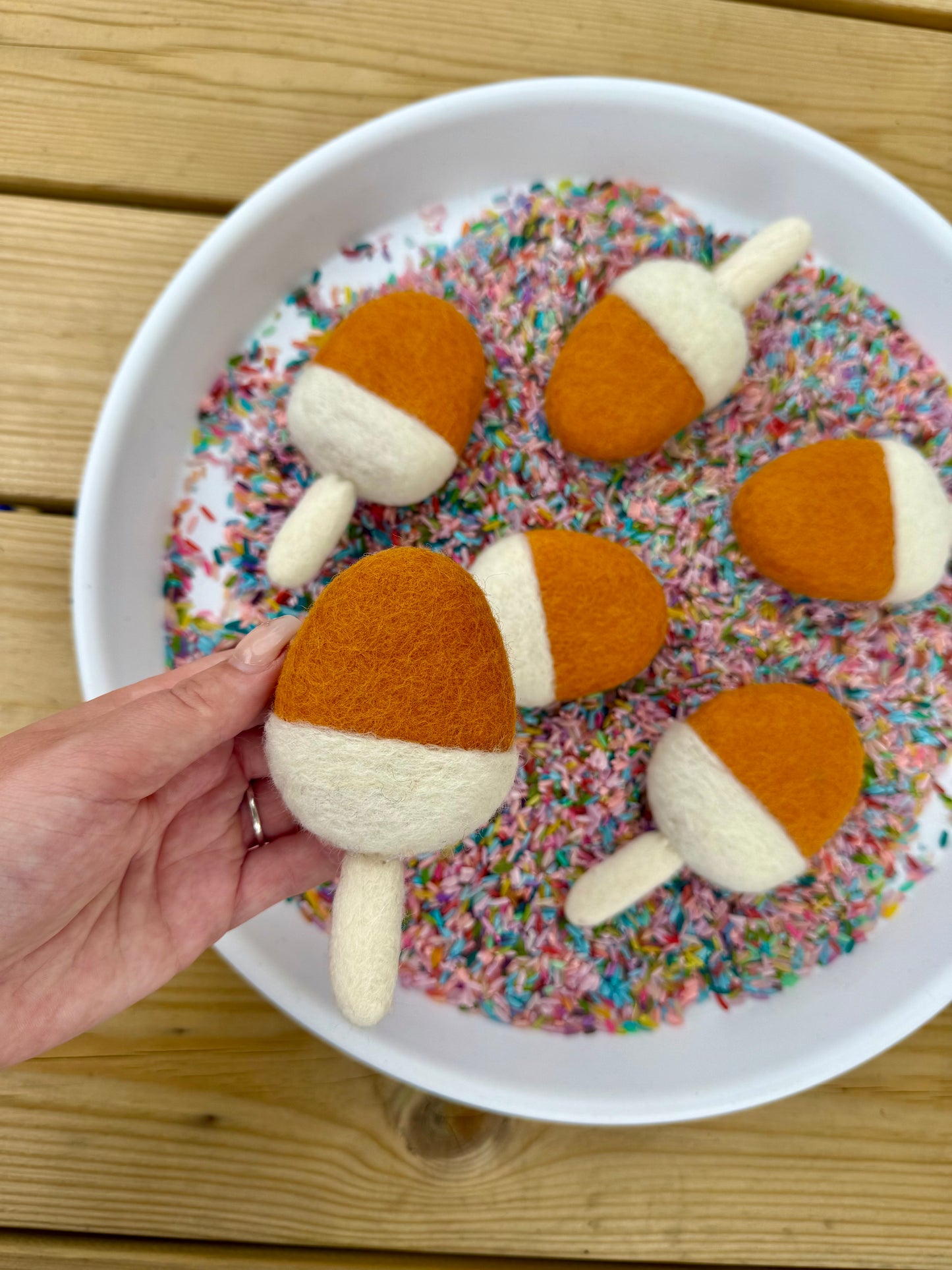 Ice lolly loose parts