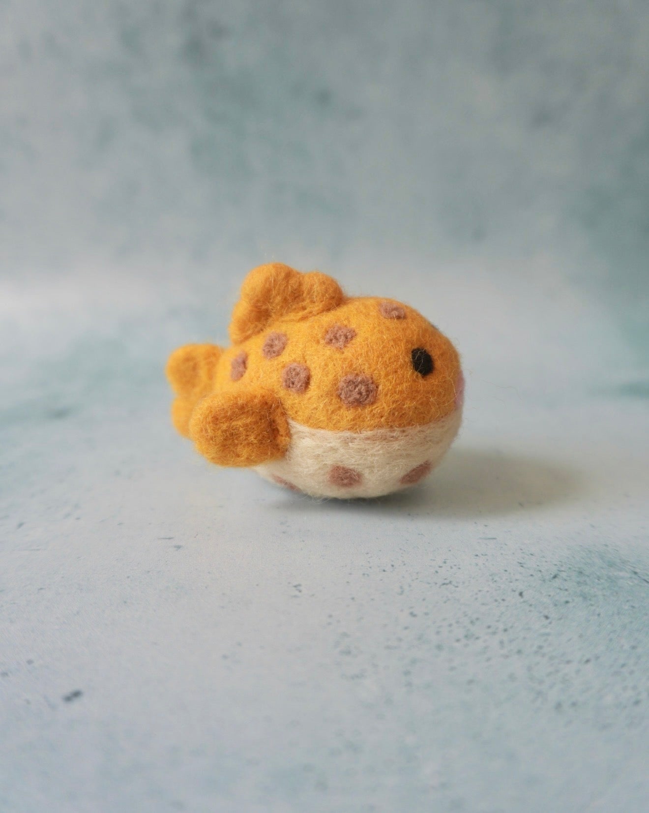 Felt puffer fish