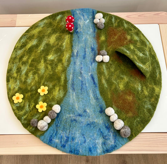 Extra large whimsical play mat