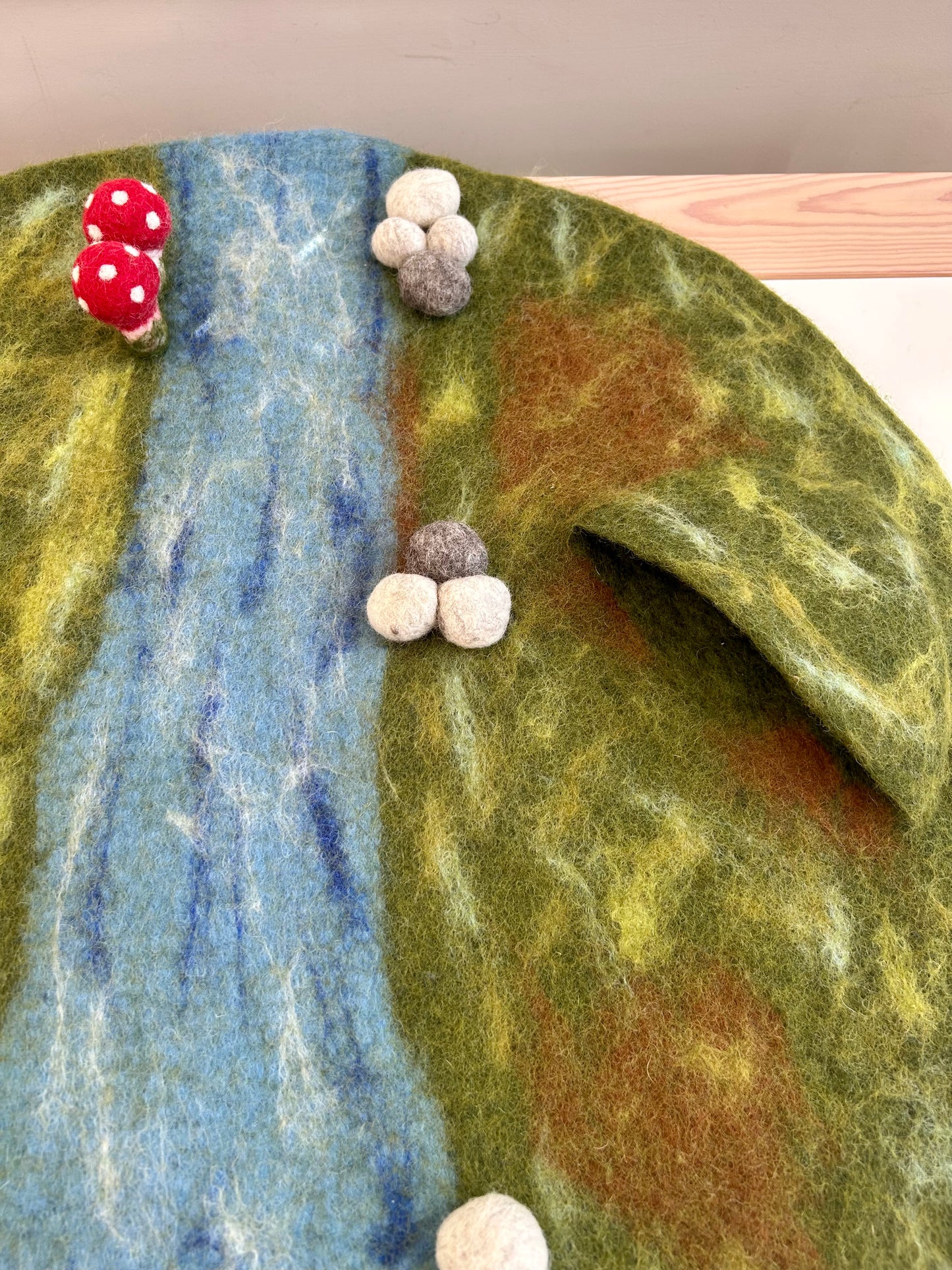 Extra large whimsical play mat