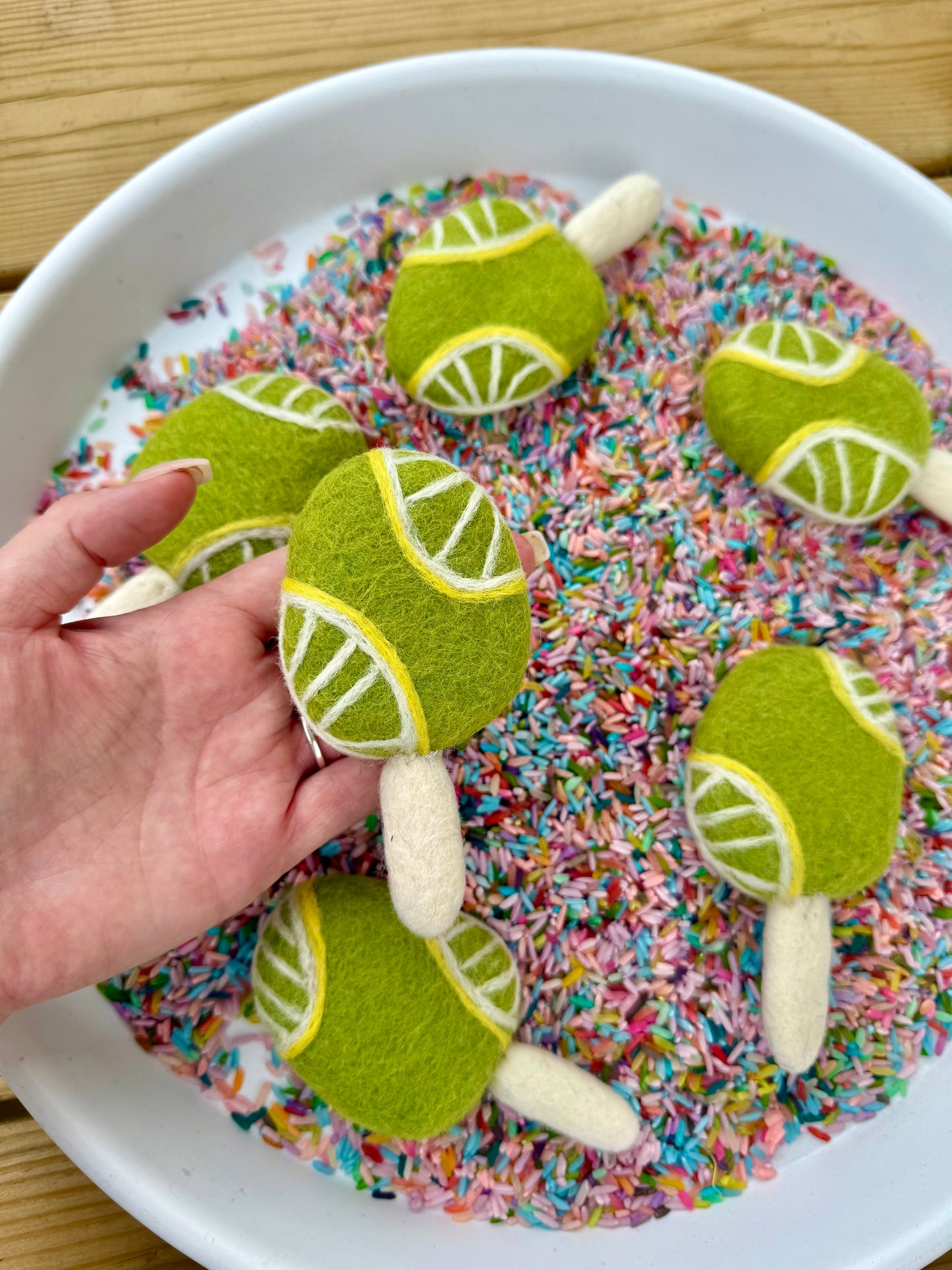 Ice lolly loose parts