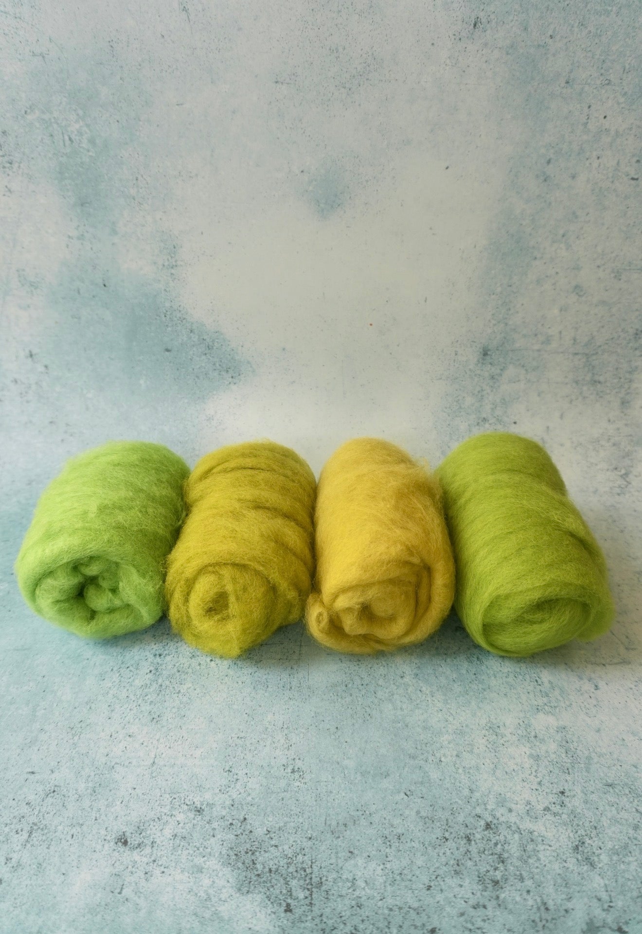 New Zealand wool bundle - Grass