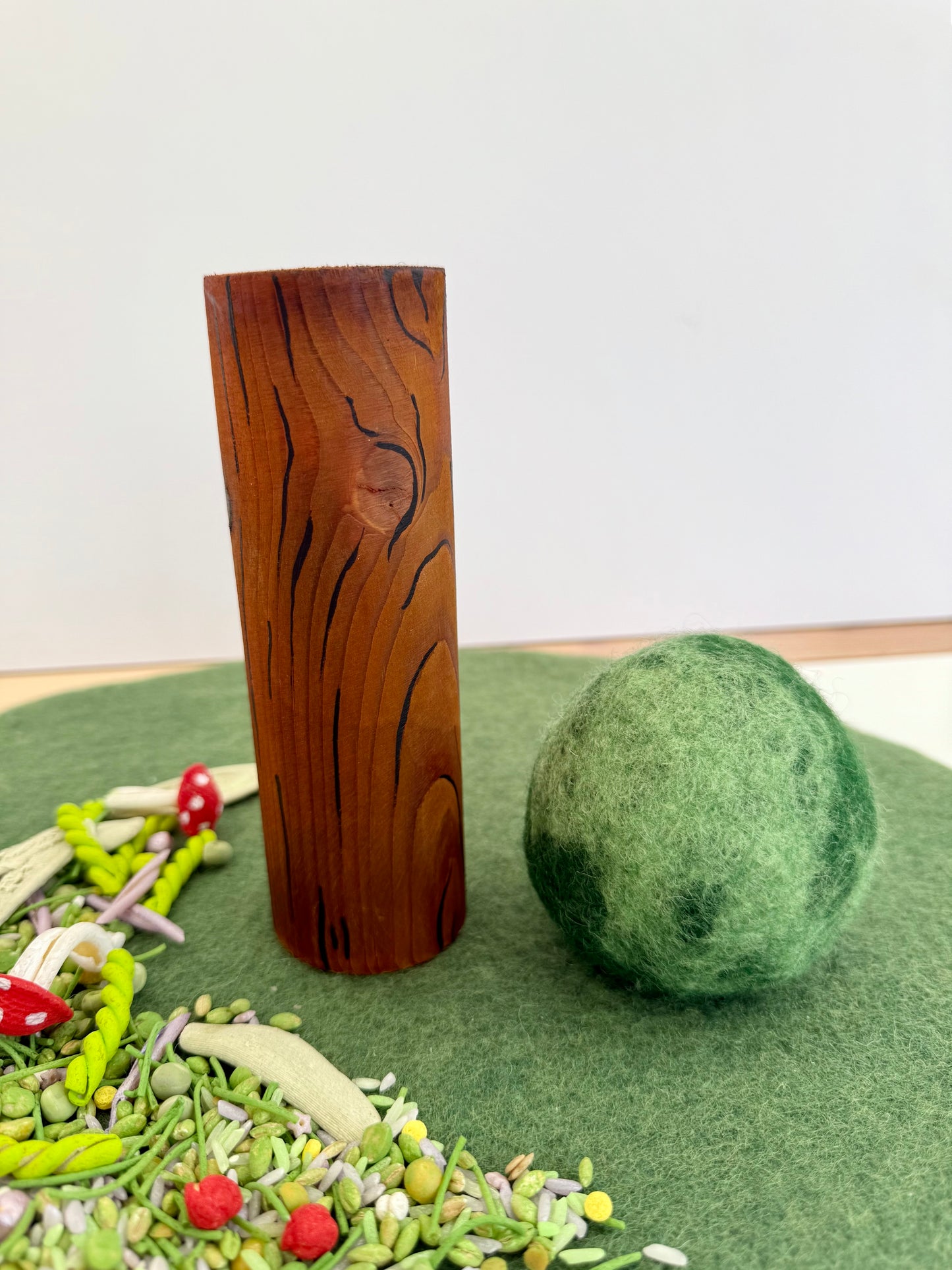 Hand made felt tree #12 - Large trunk