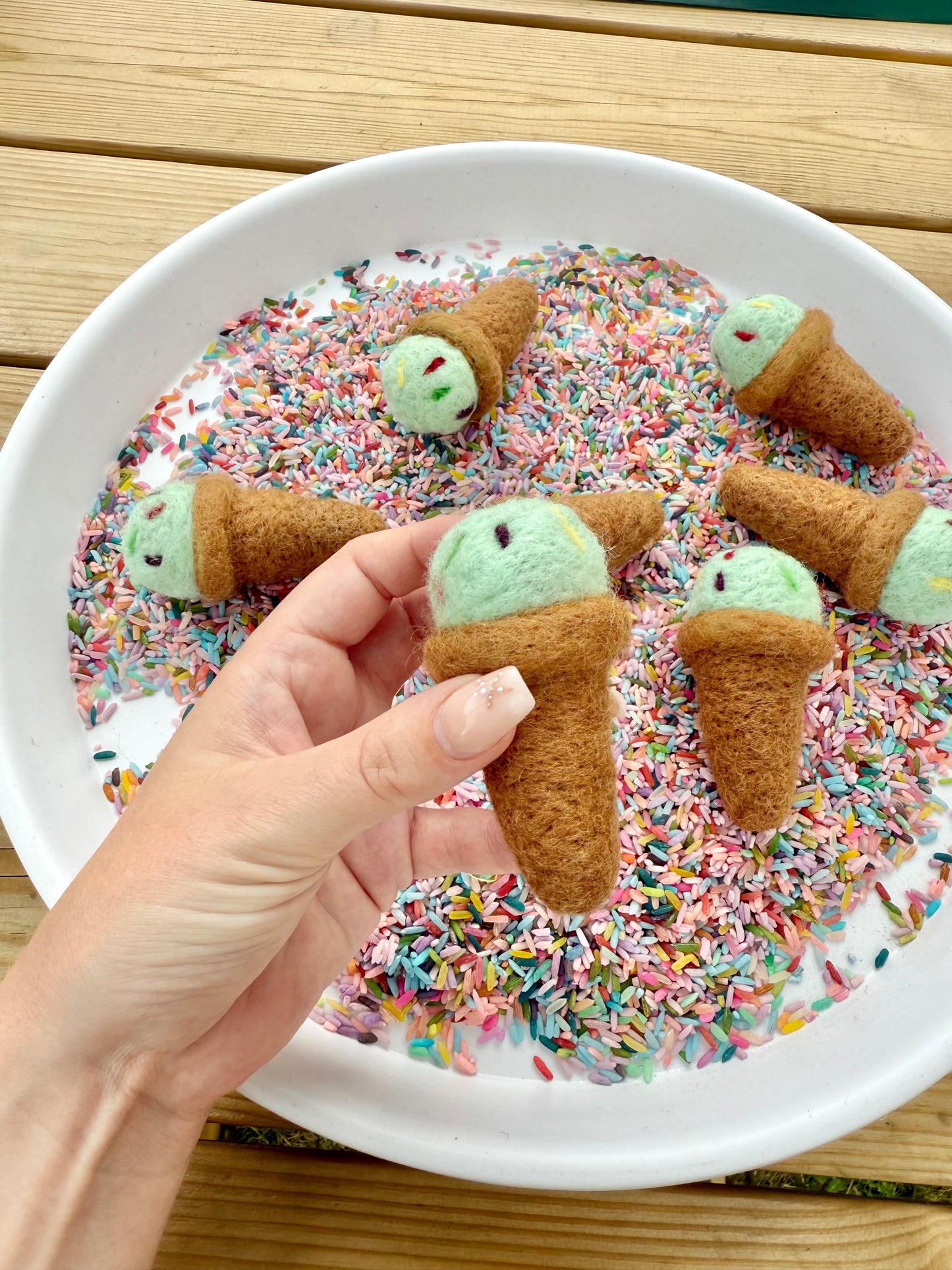 Mini Ice cream loose parts