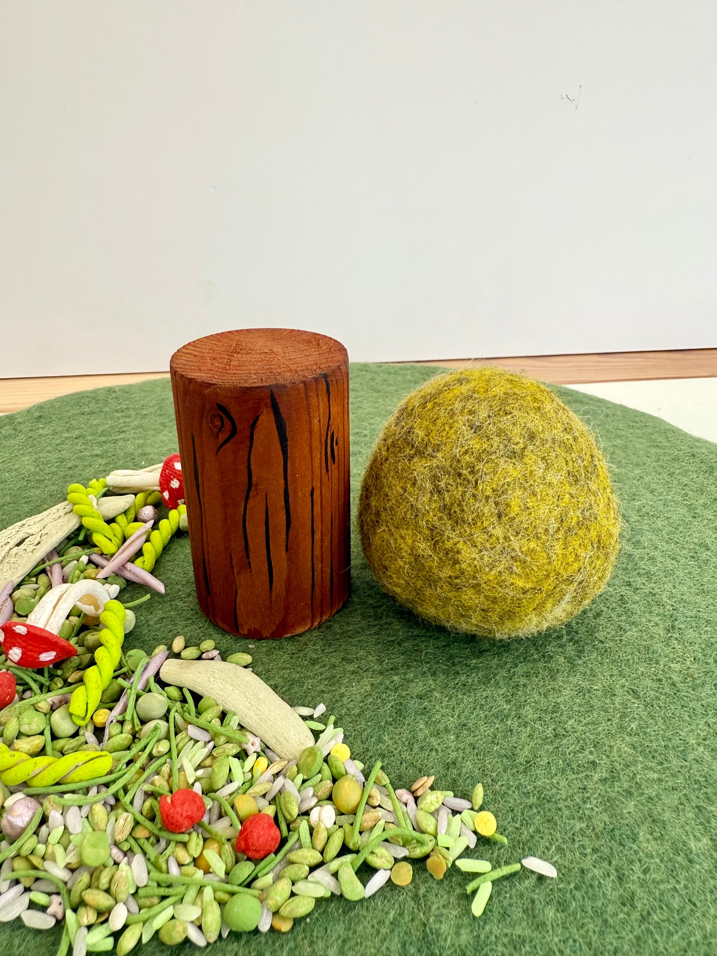 Hand made felt tree #6- Small trunk