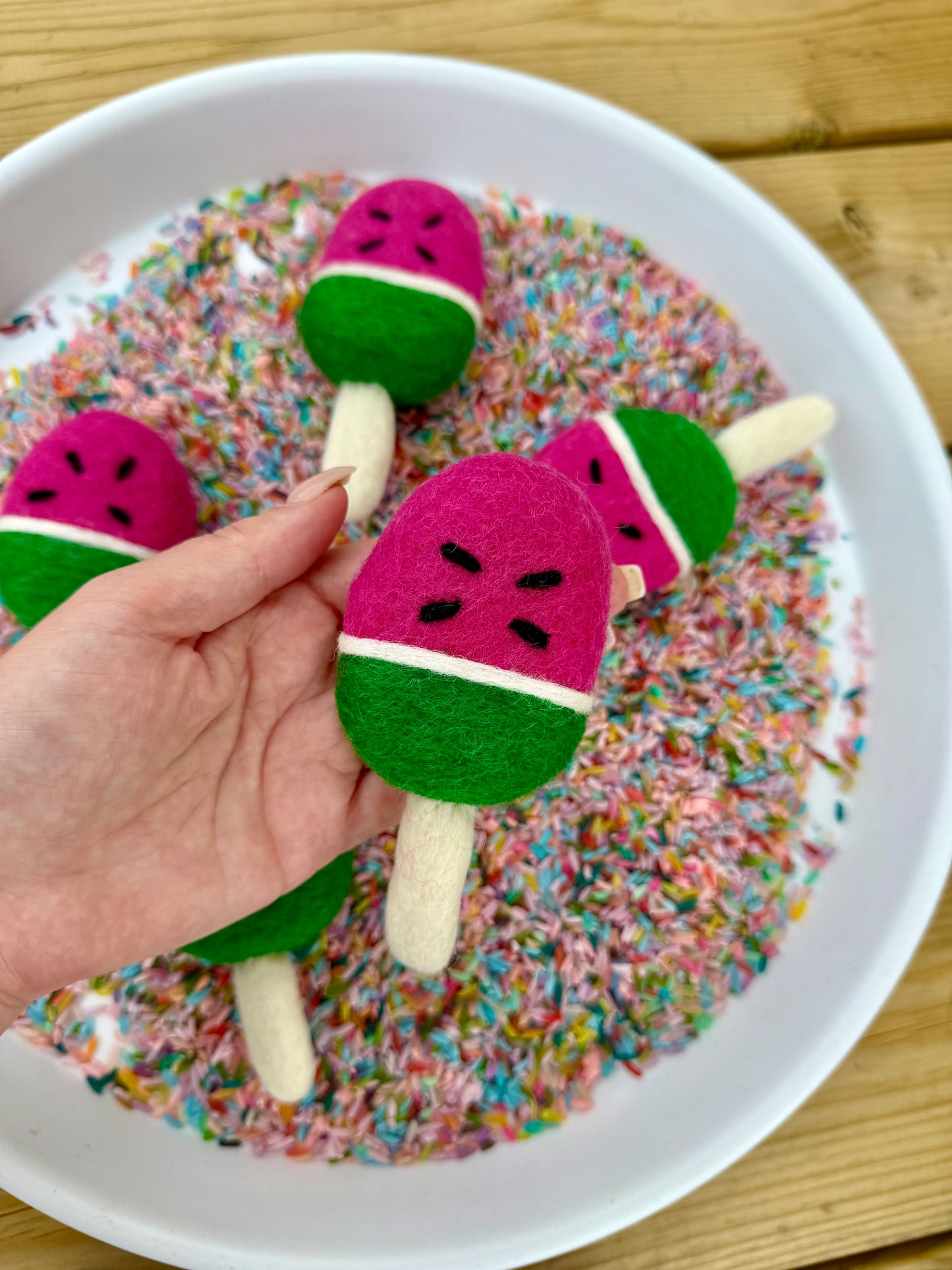 Ice lolly loose parts