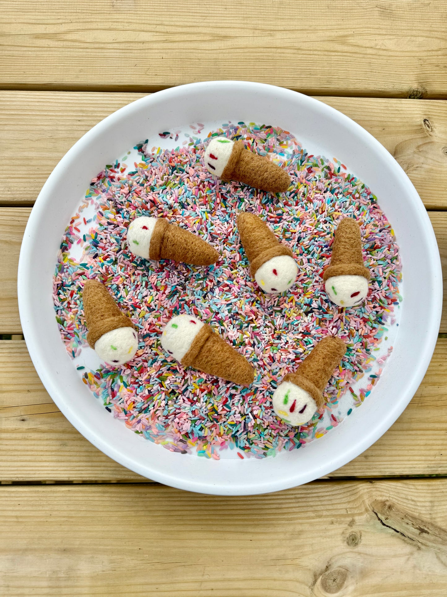 Mini Ice cream loose parts
