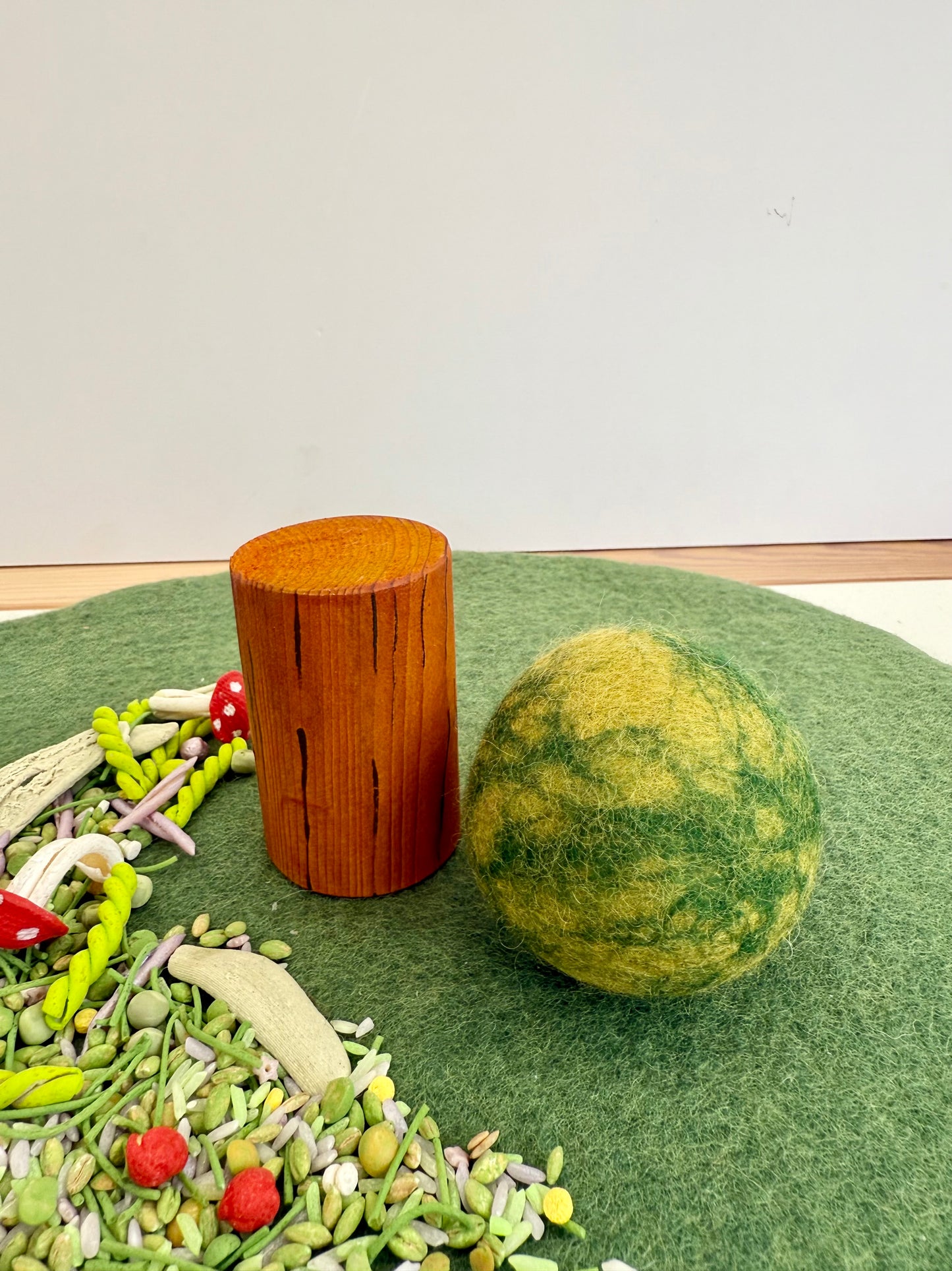 Hand made felt tree #8 - Small trunk