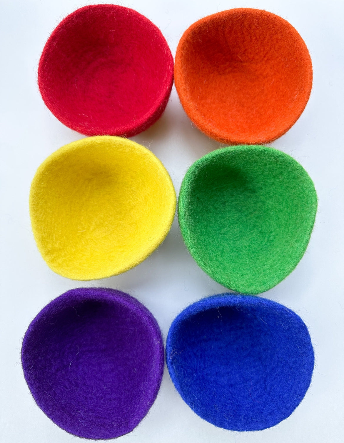 Rainbow stacking bowls