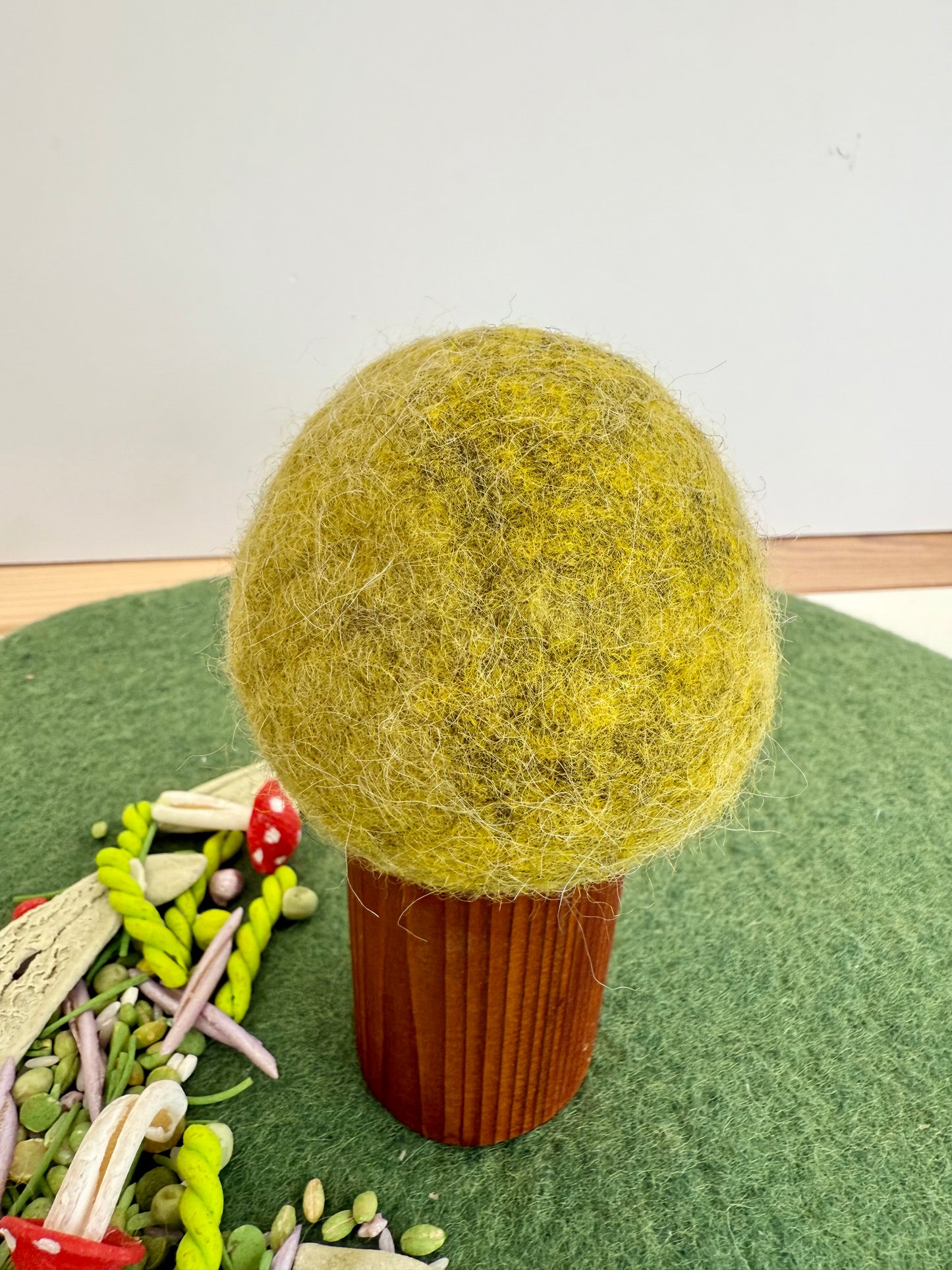 Hand made felt tree #5 - Small trunk