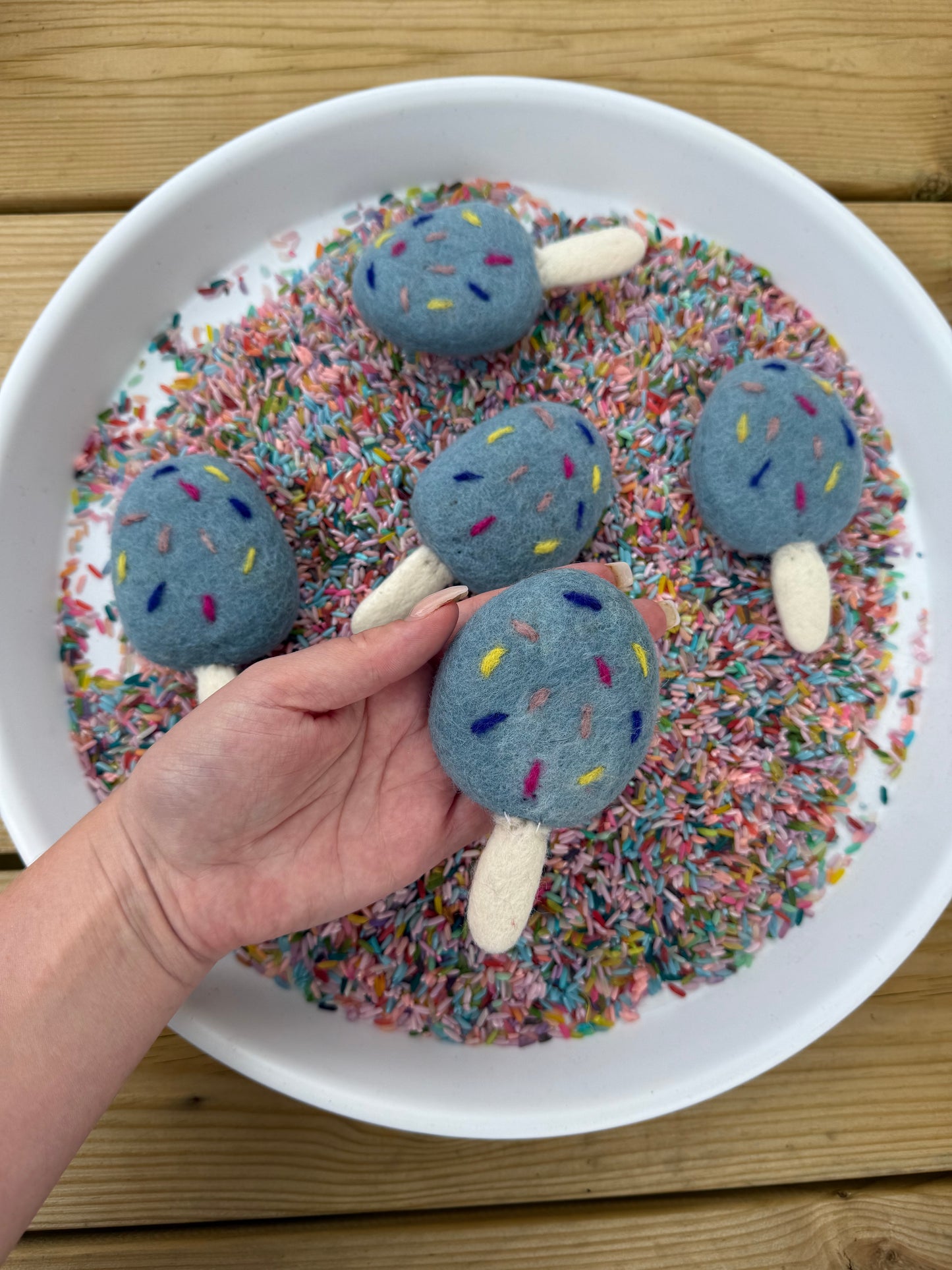 Ice lolly loose parts