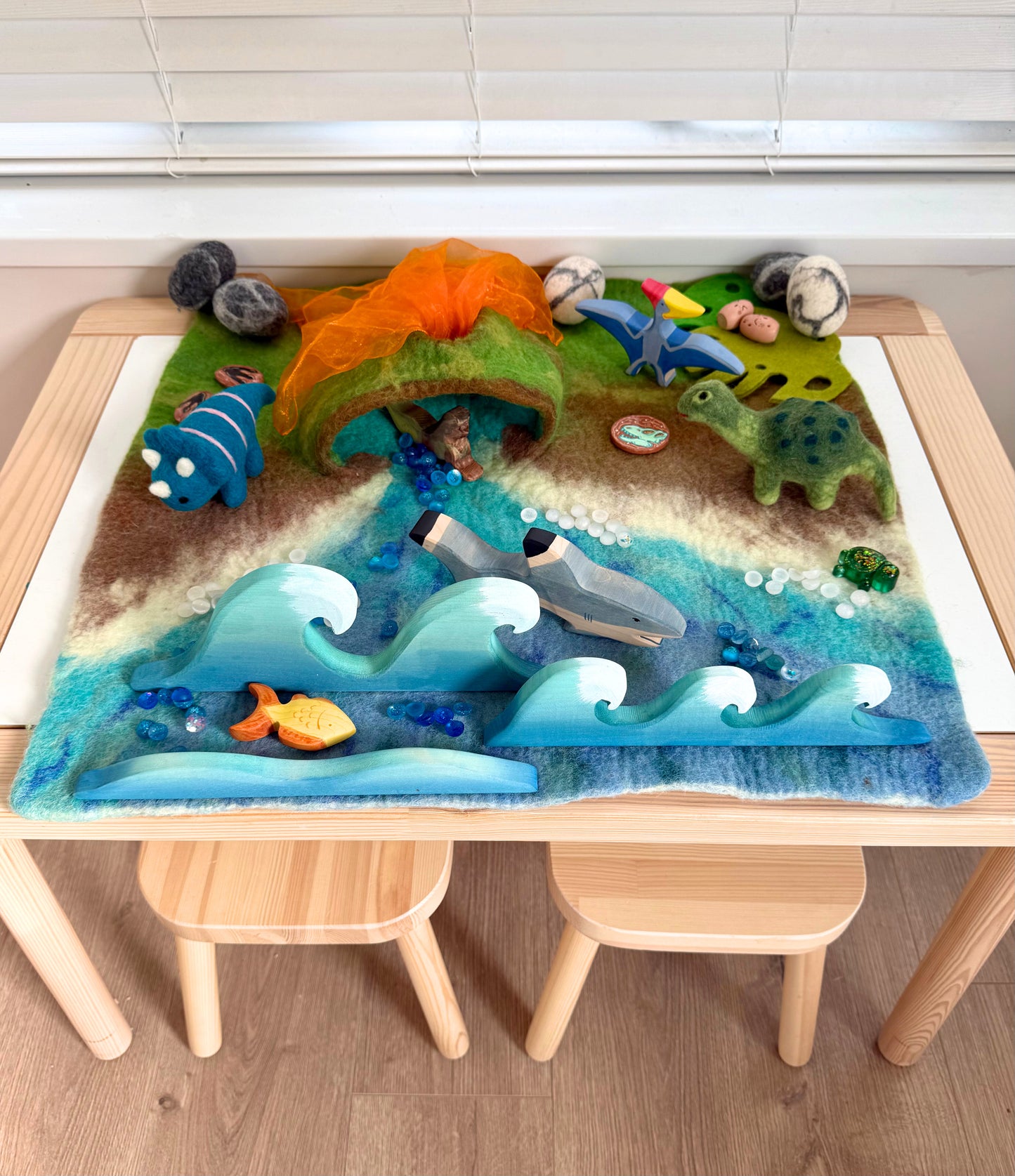 Land and ocean playscape