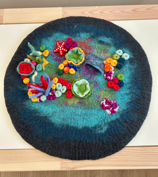Ocean coral mat