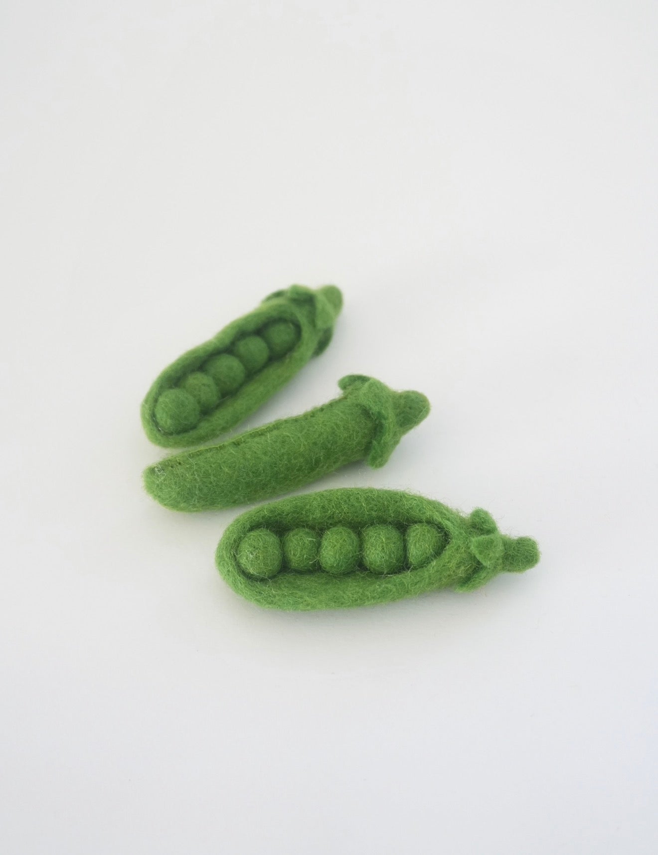 Felt Peas set of 3