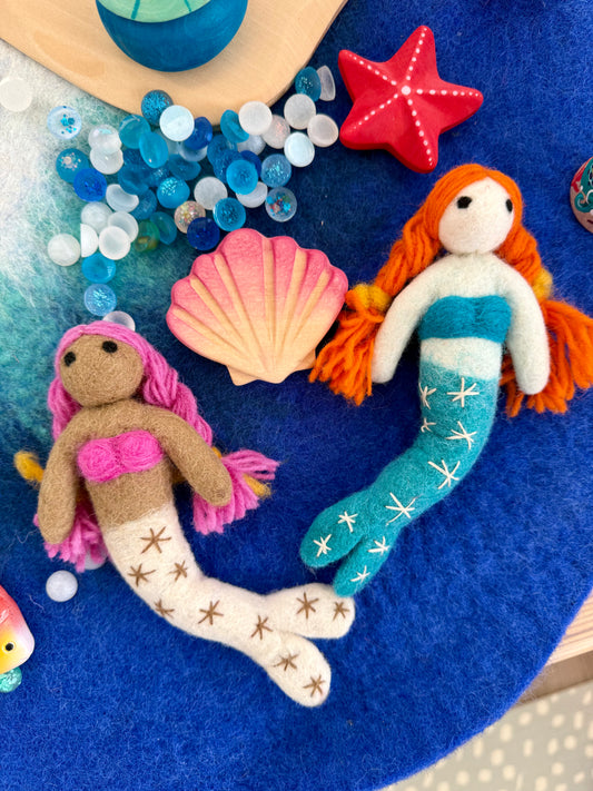 Felt mermaid