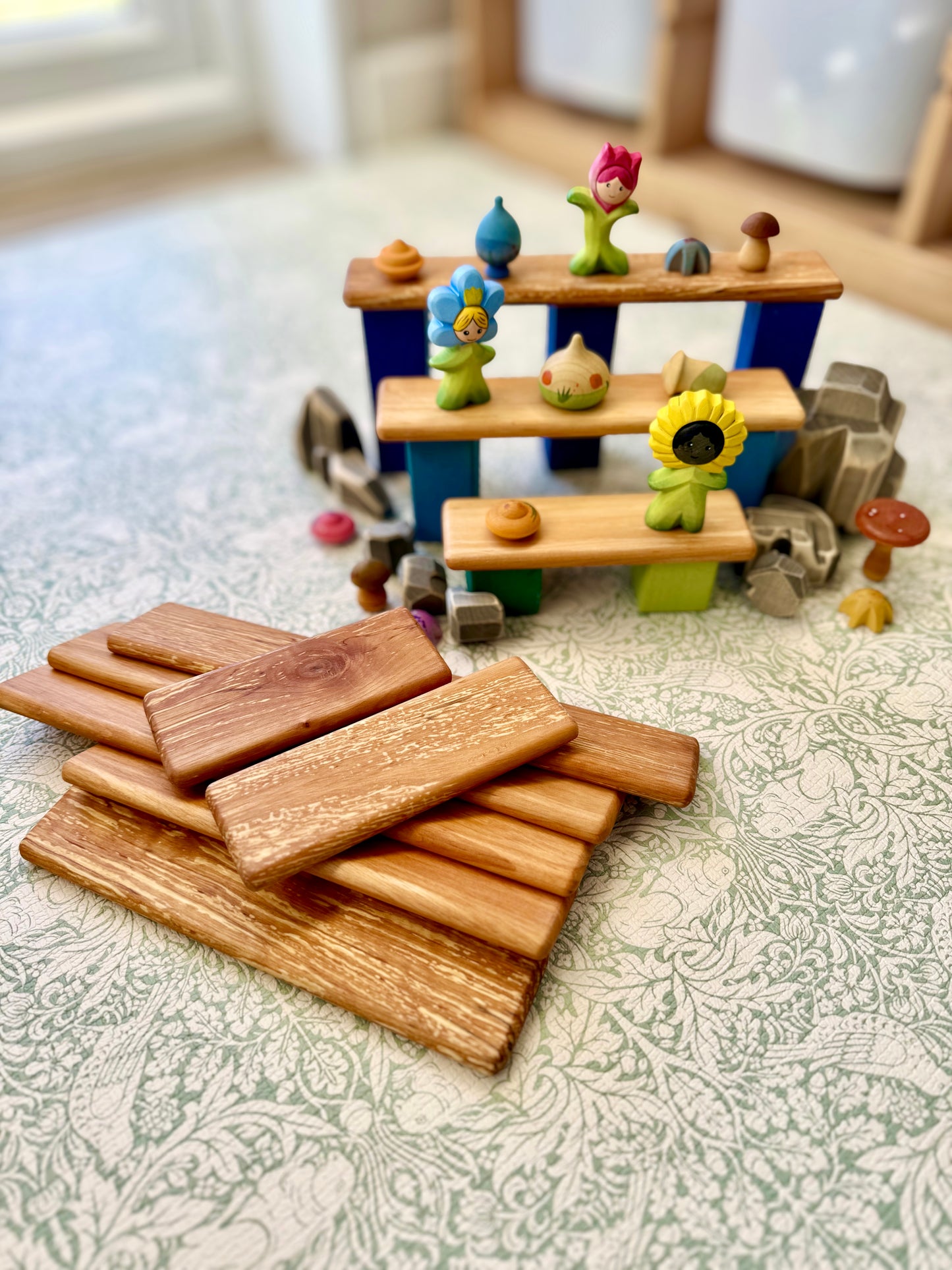 Bikeho wooden support set 10pc
