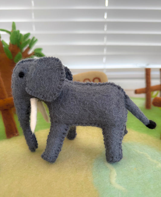 Felt elephant