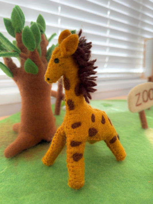 Felt Giraffe
