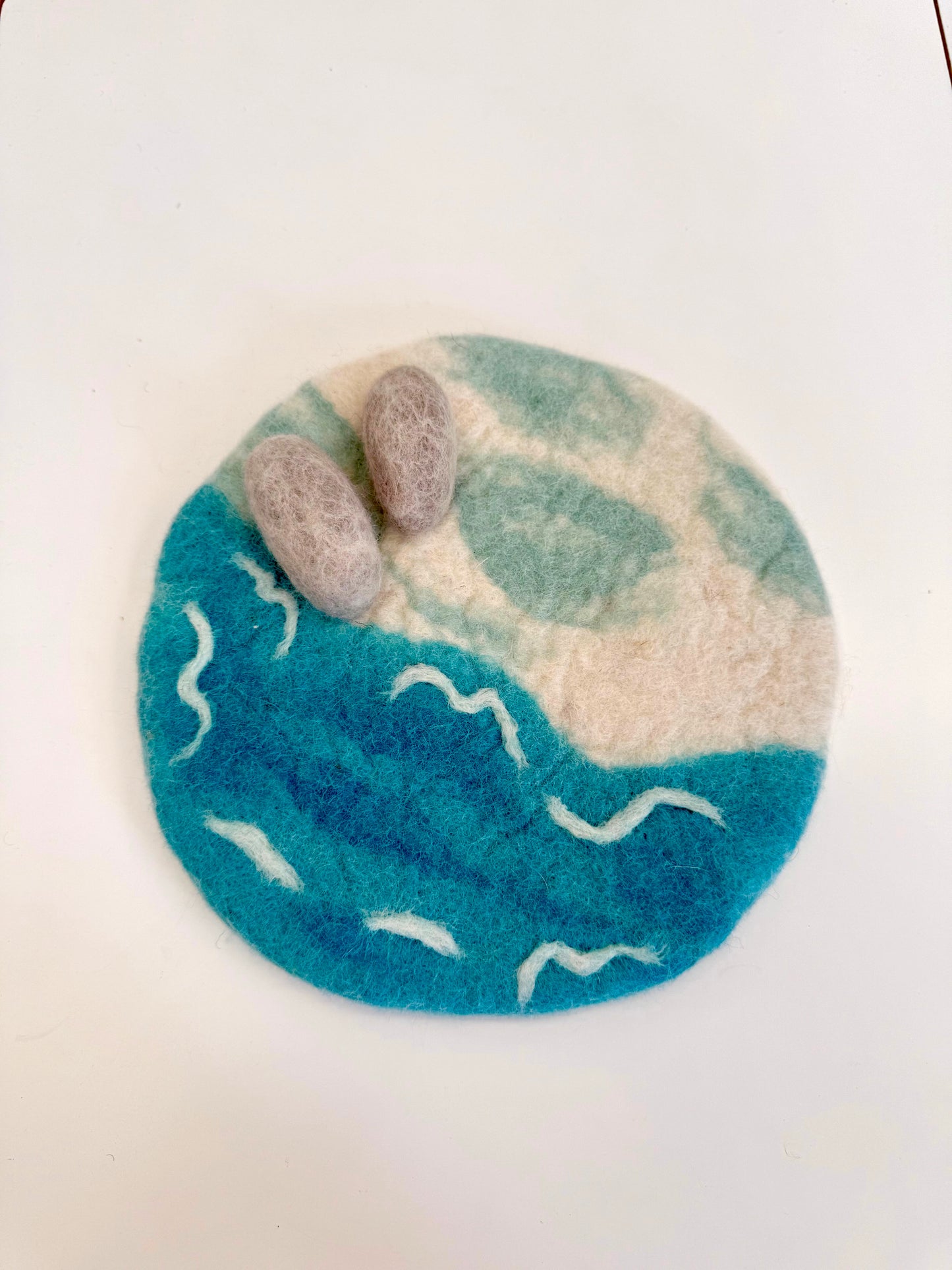 Felt mini Arctic play mat