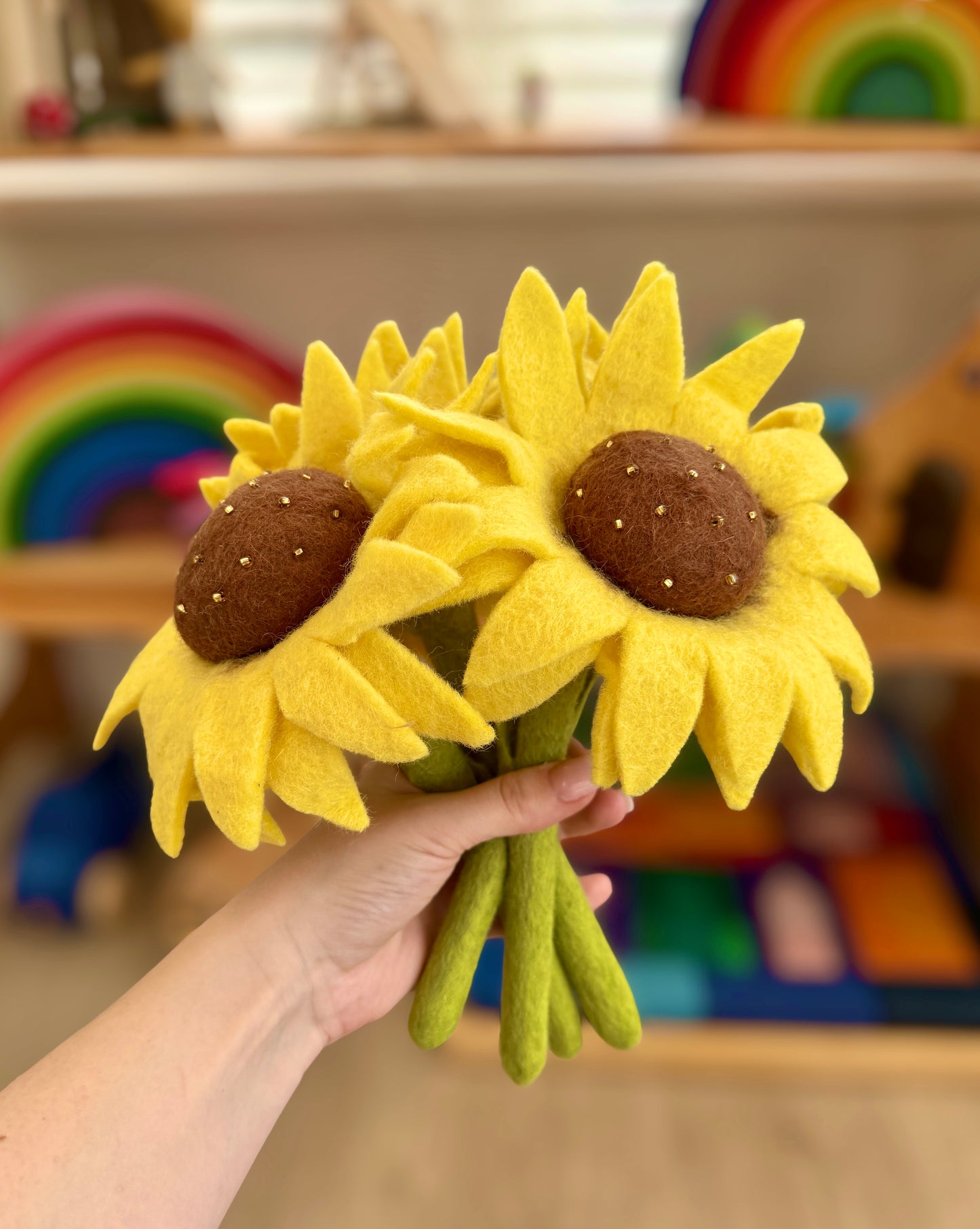 Felt Sun Flower
