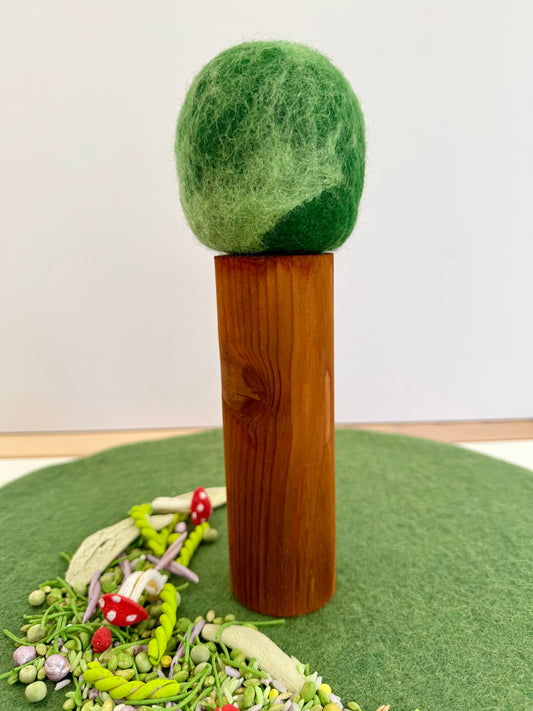 Hand made felt tree #15 - Large trunk