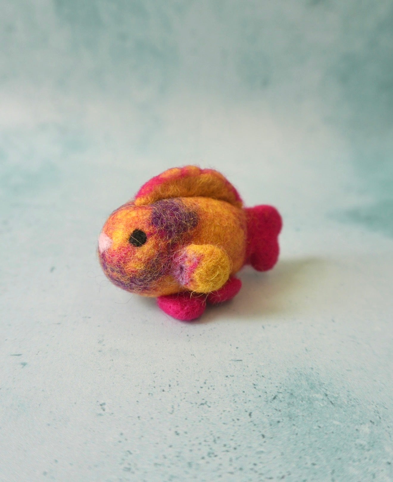 Pink felt Parrotfish