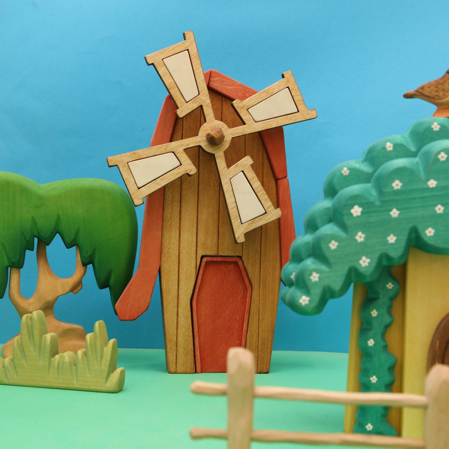 Wooden windmill Pre Order)