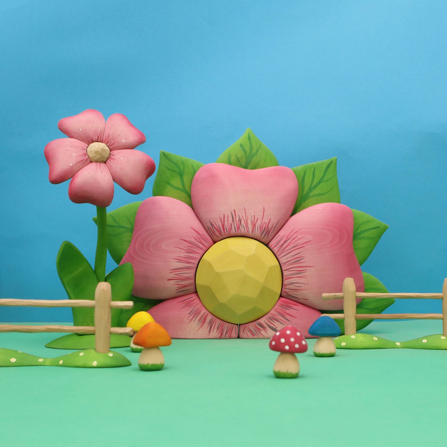 Wooden Flower house  (Pre - Order)
