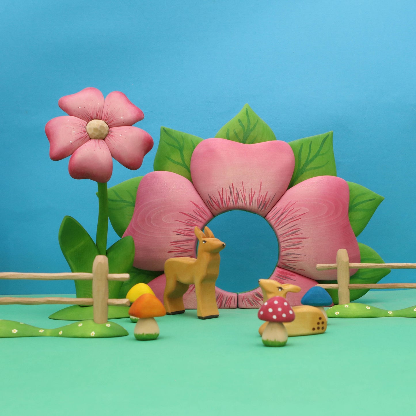 Wooden Flower house  (Pre - Order)