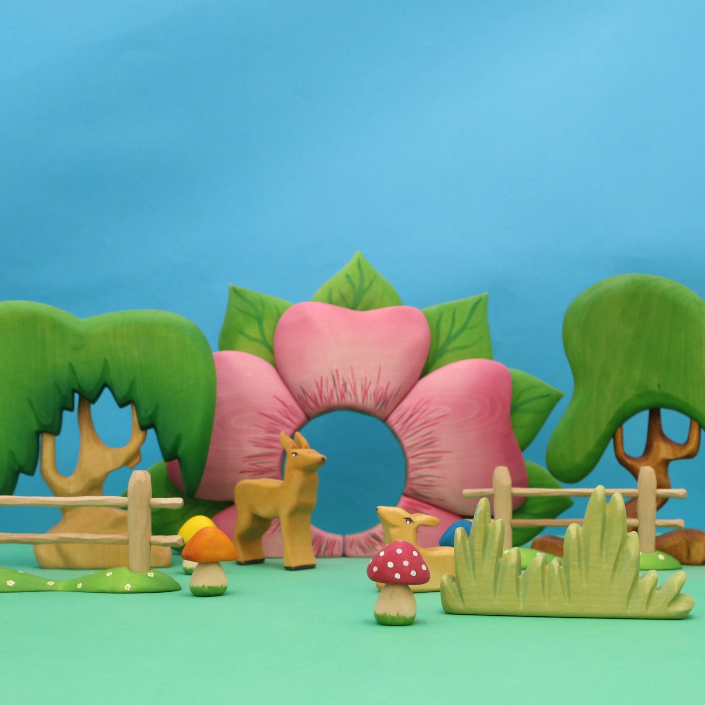 Wooden Flower house  (Pre - Order)
