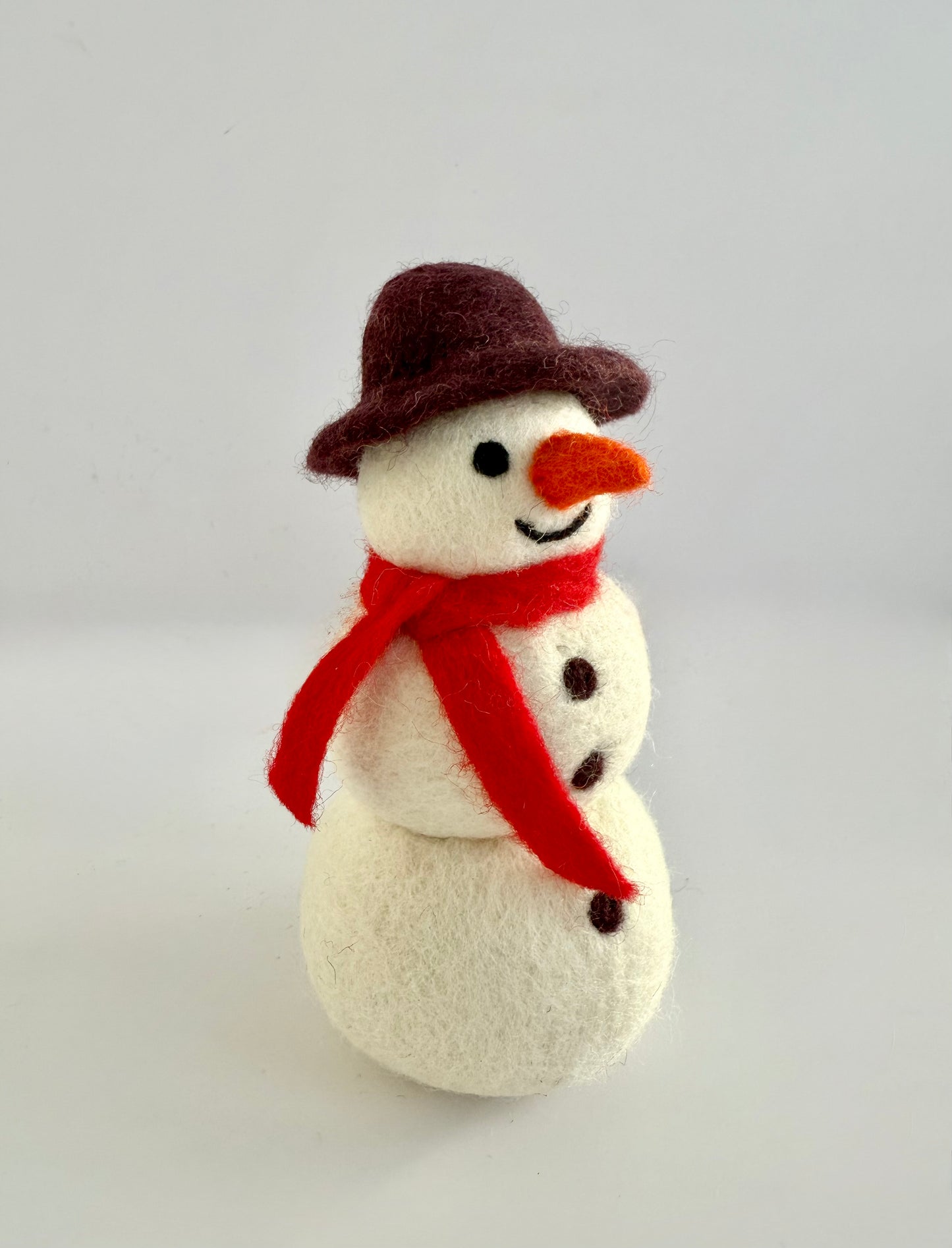 Felt snowman toy