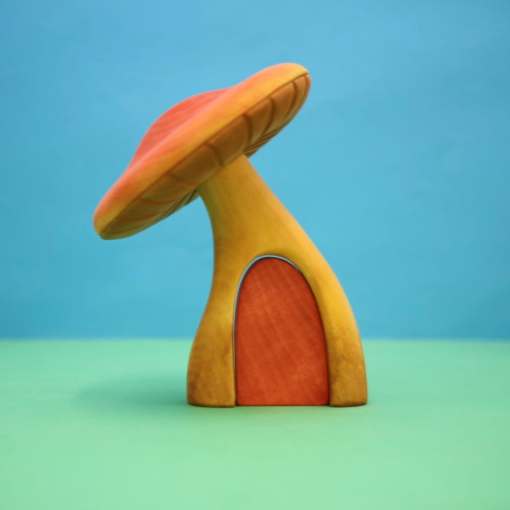 Mushroom house with door (Pre - Order)