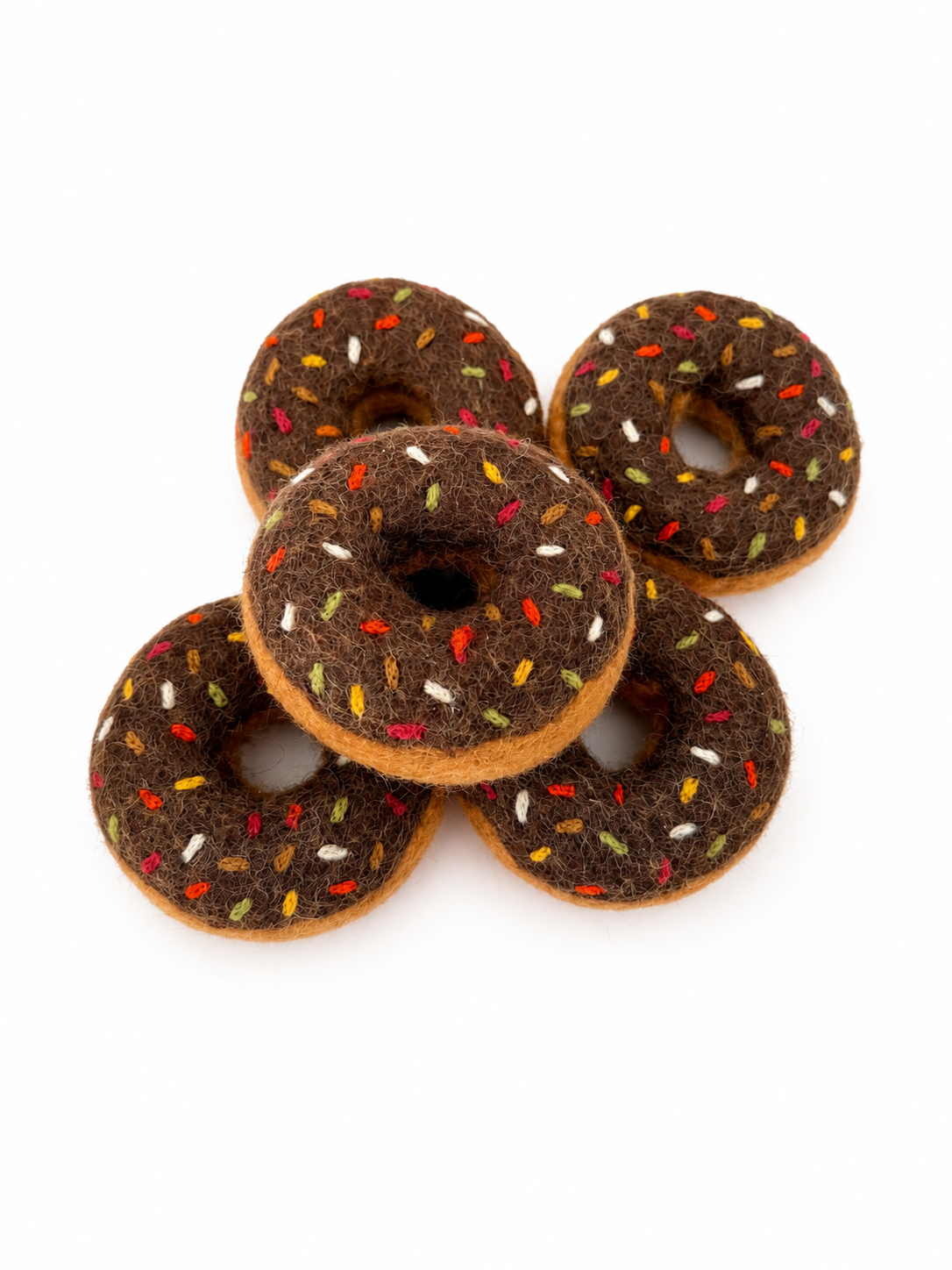 Chocolate sprinkles donut