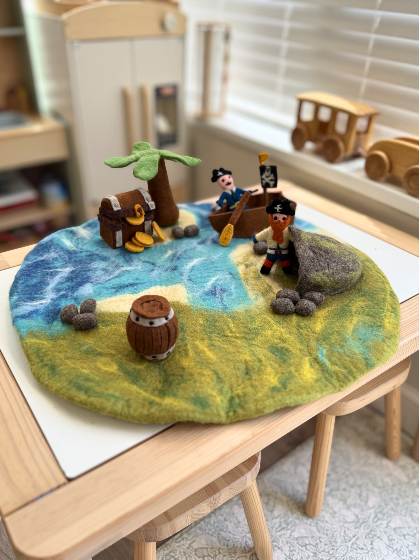 Pirate play mat Sub box