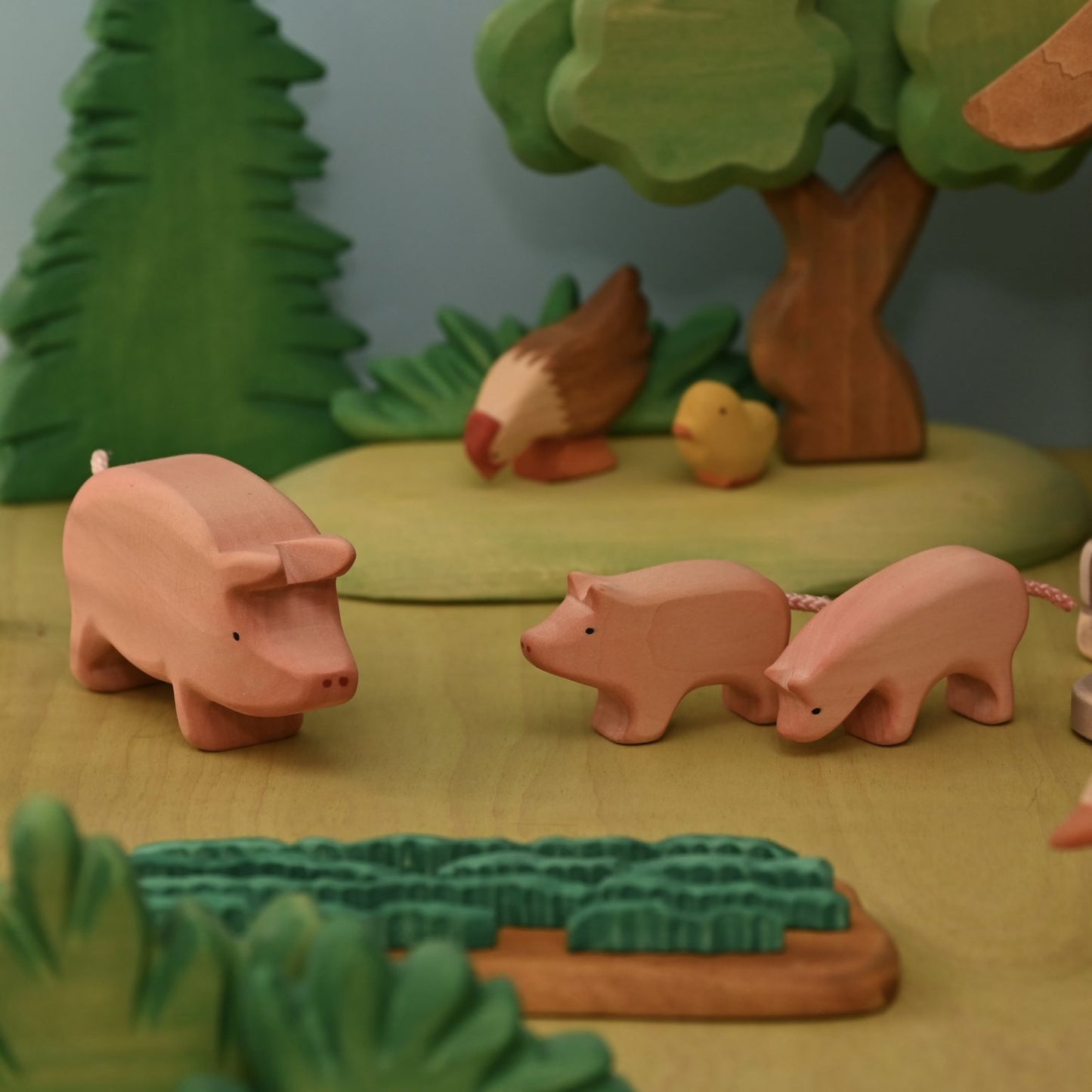 Piglet standing