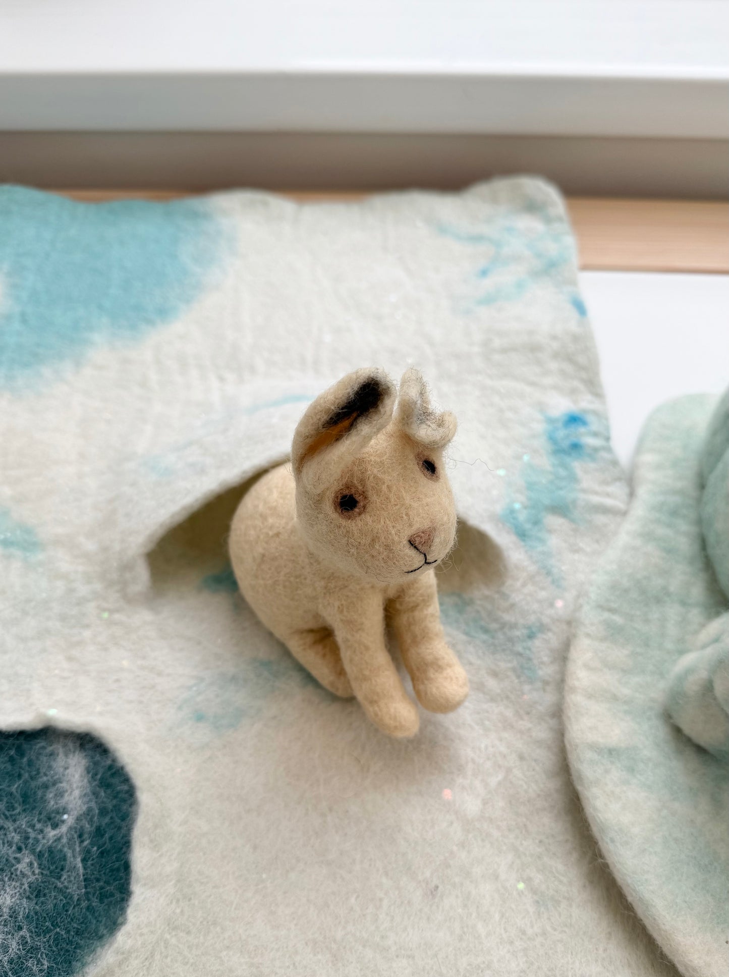 Felt Arctic hare
