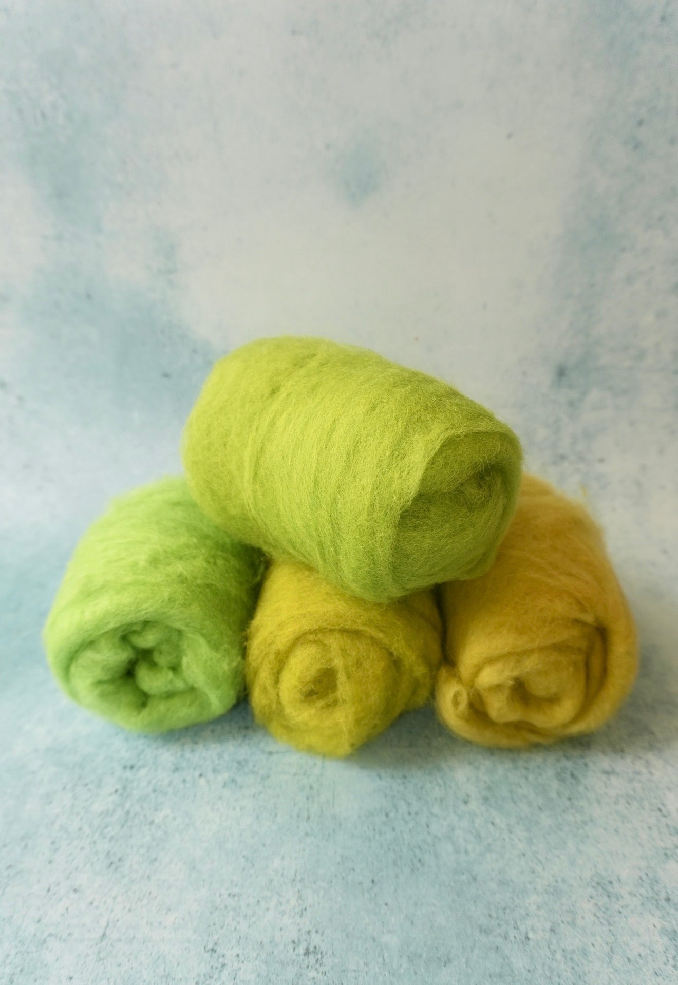 New Zealand wool bundle - Grass