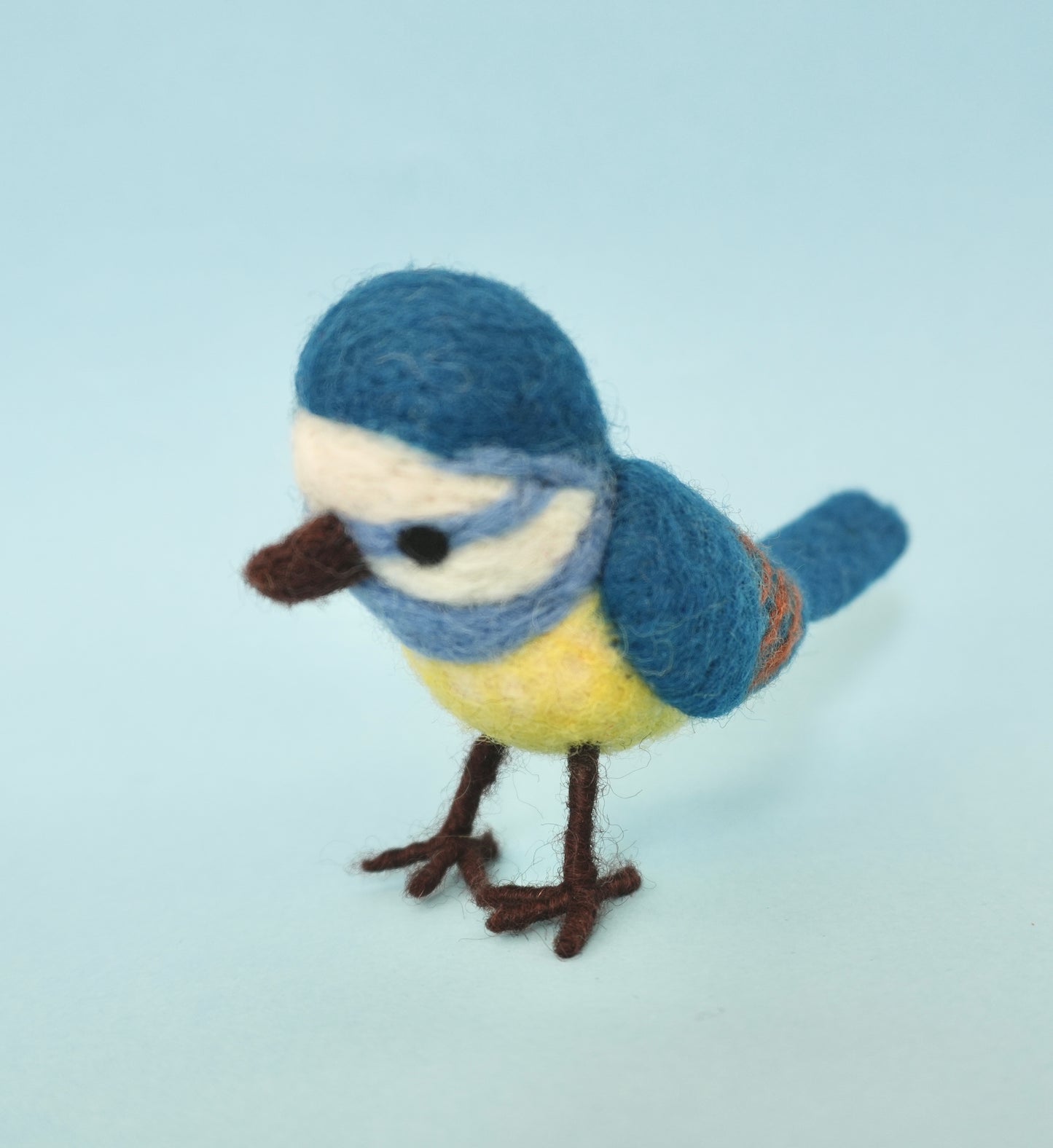 Felt Blue Tit